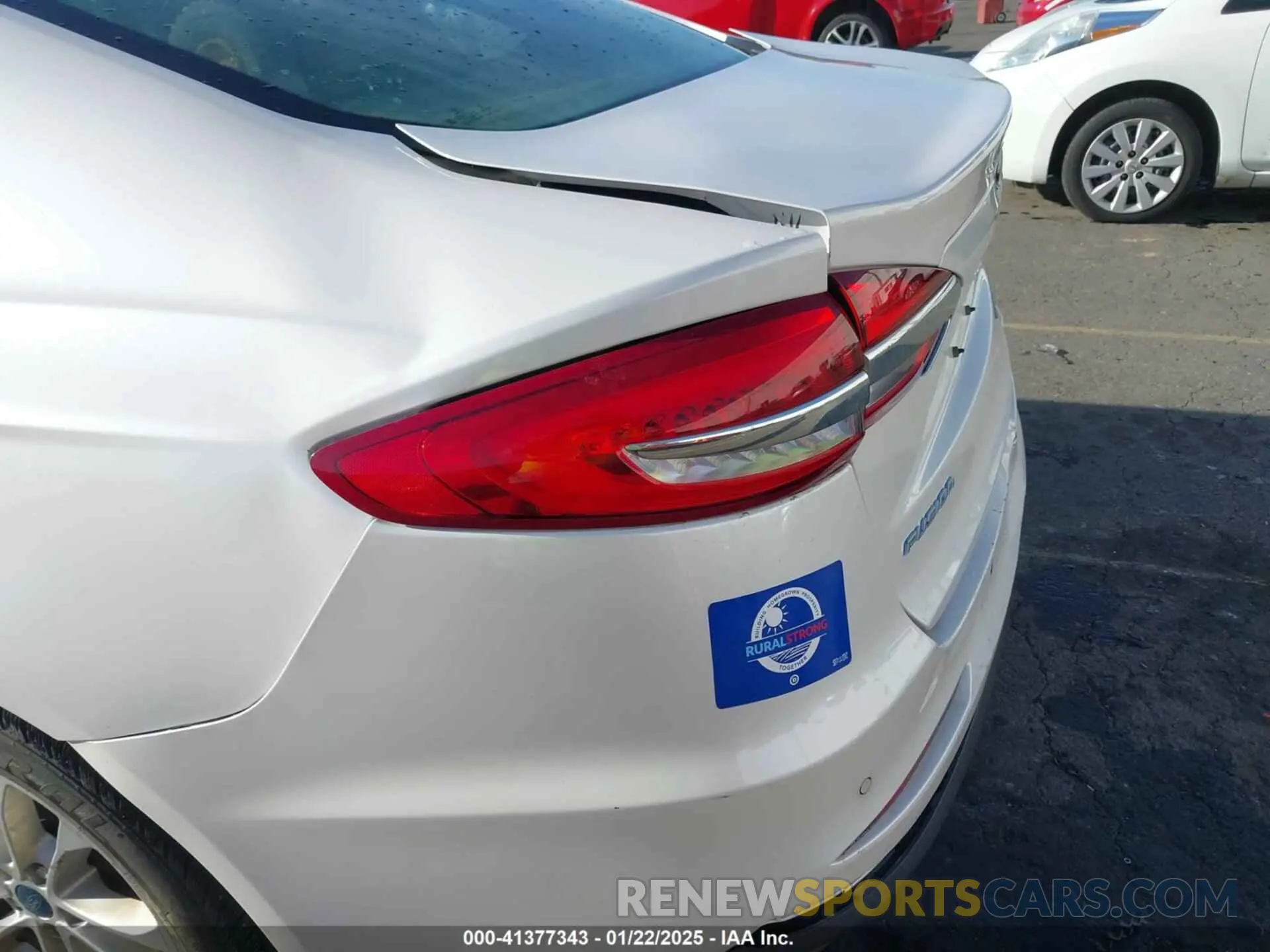 17 fotografías del automóvil dañado 3FA6P0MU1KR257325 FORD FUSION HYBRID 2019