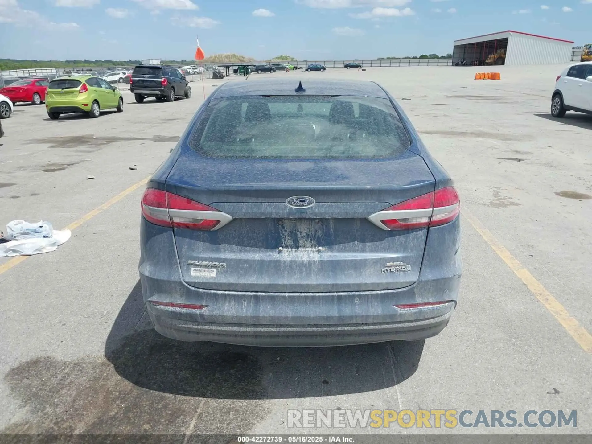 17 fotografías del automóvil dañado 3FA6P0MU2KR140367 FORD FUSION HYBRID 2019
