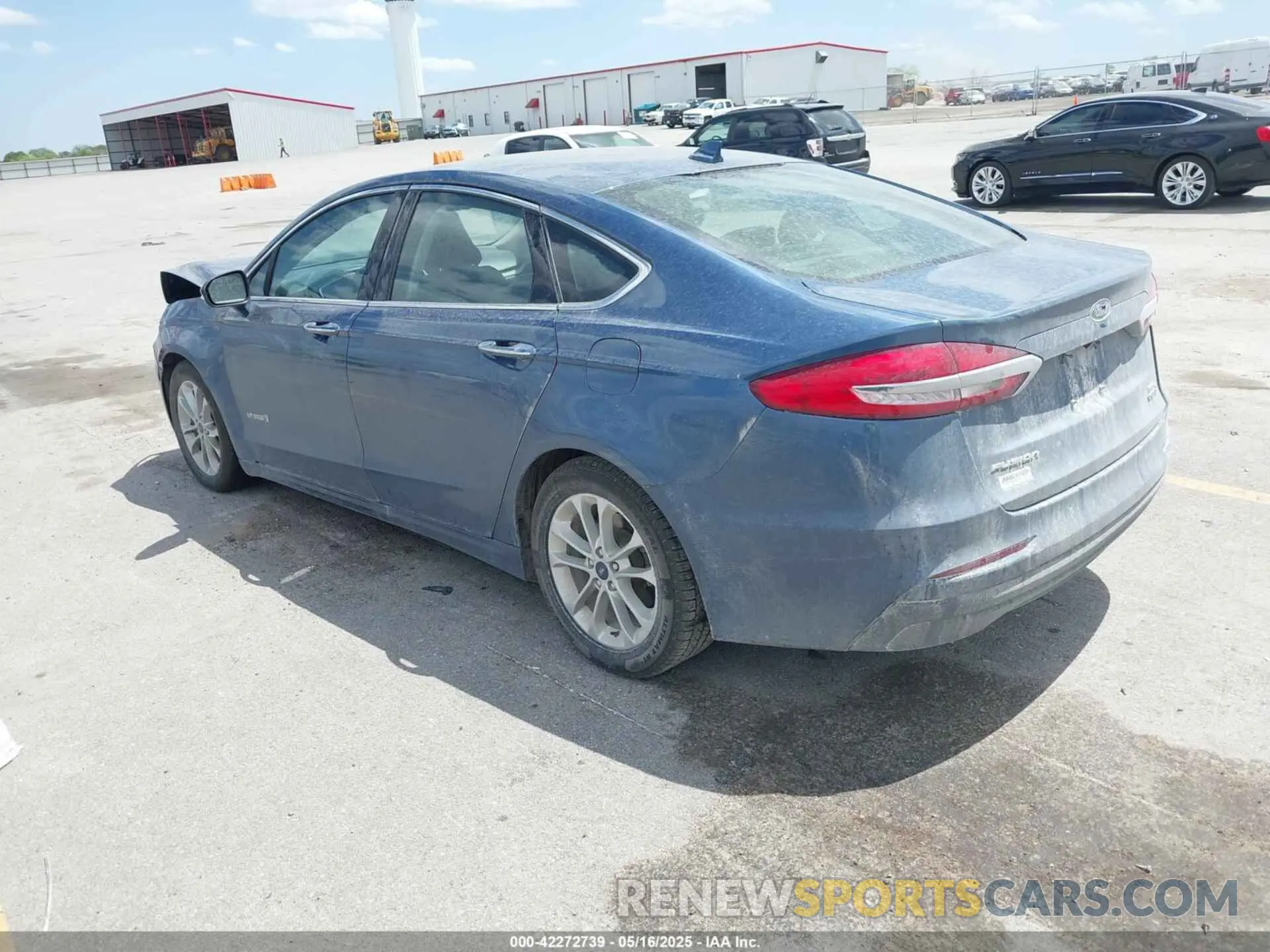 3 fotografías del automóvil dañado 3FA6P0MU2KR140367 FORD FUSION HYBRID 2019
