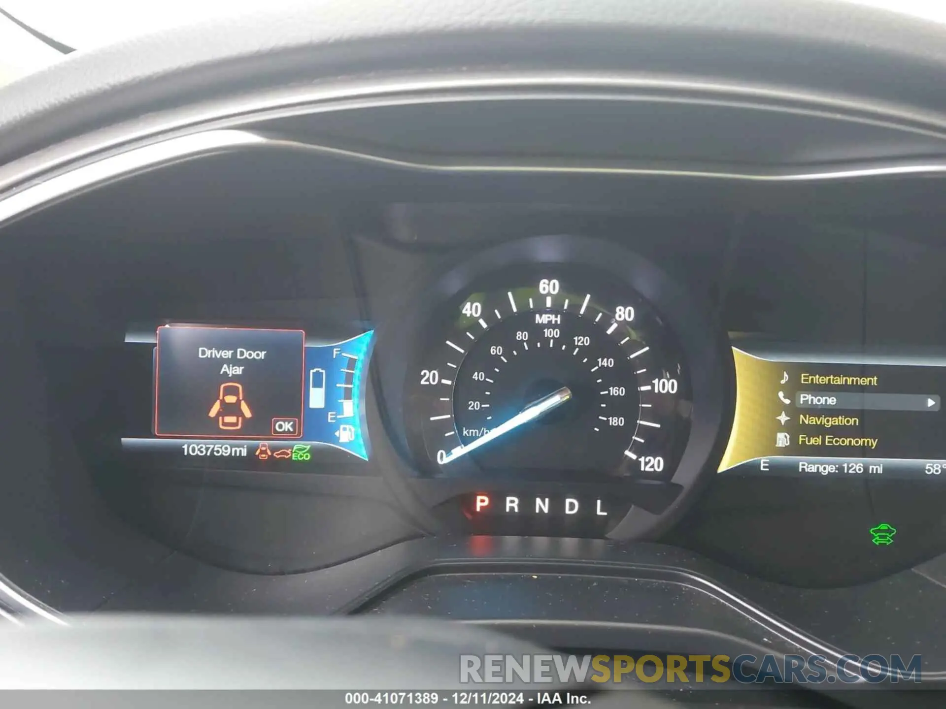 7 fotografías del automóvil dañado 3FA6P0MU6KR136726 FORD FUSION HYBRID 2019