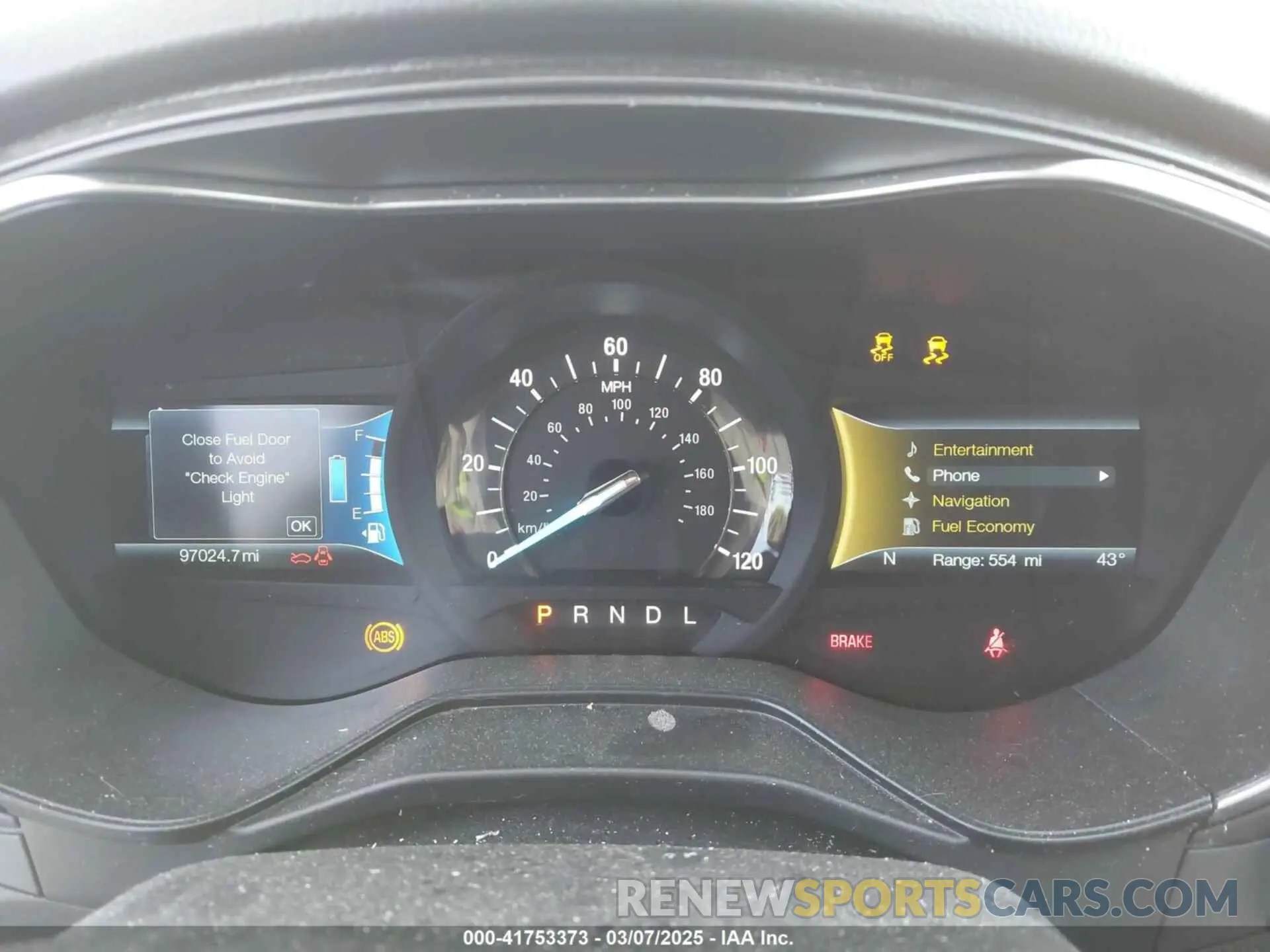 7 fotografías del automóvil dañado 3FA6P0RU2KR183017 FORD FUSION HYBRID 2019
