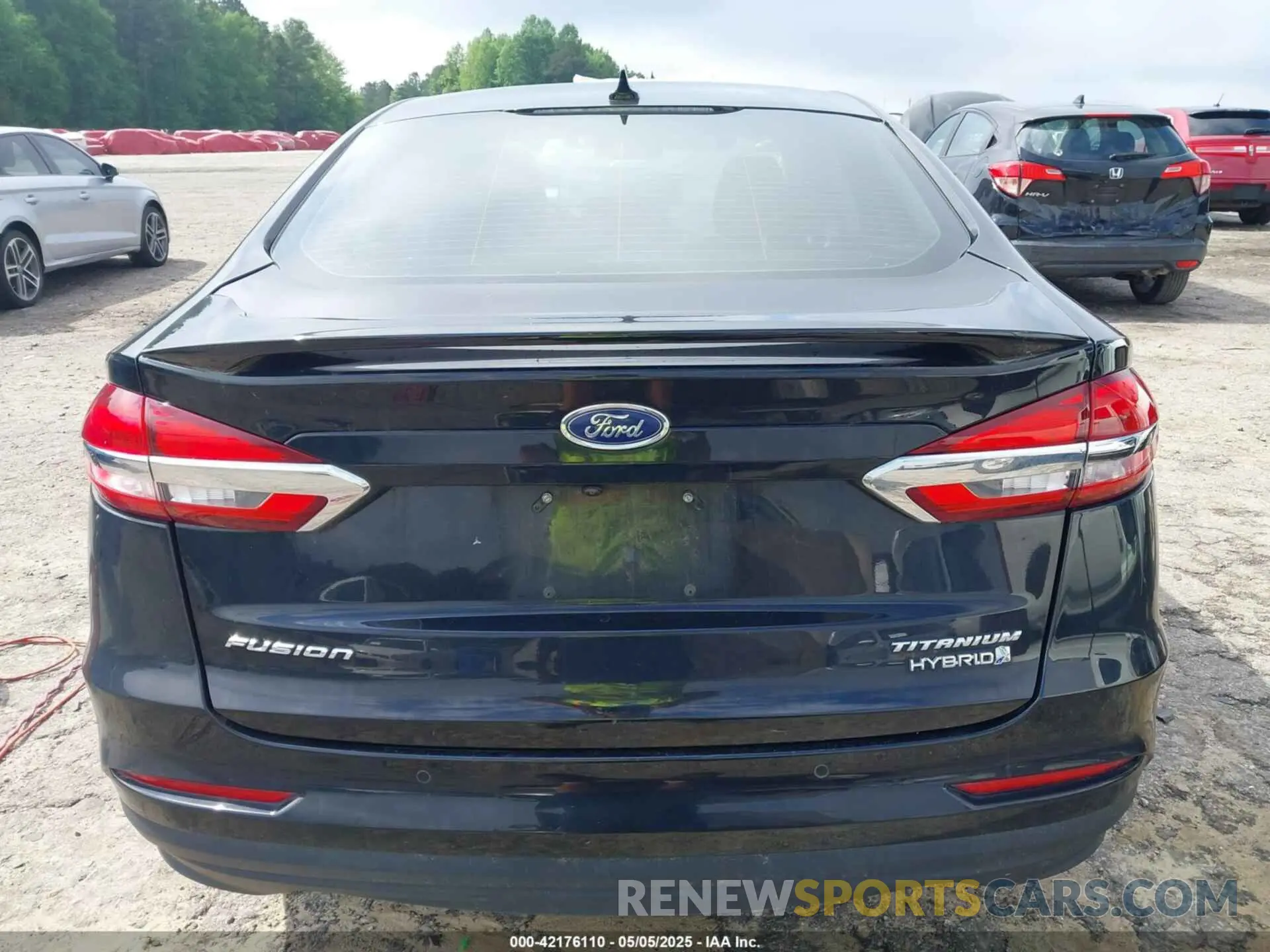 16 fotografías del automóvil dañado 3FA6P0RU7KR194482 FORD FUSION HYBRID 2019