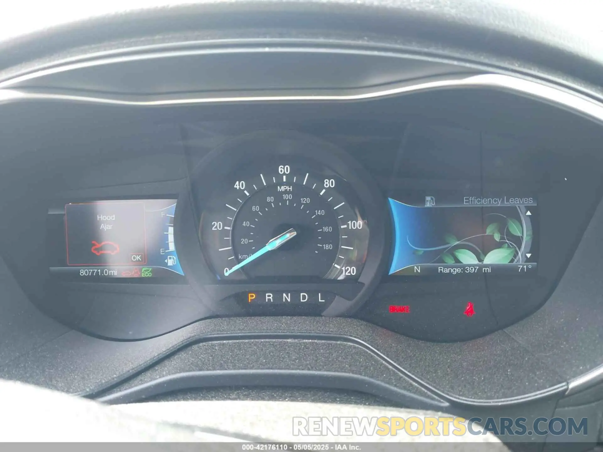 7 fotografías del automóvil dañado 3FA6P0RU7KR194482 FORD FUSION HYBRID 2019