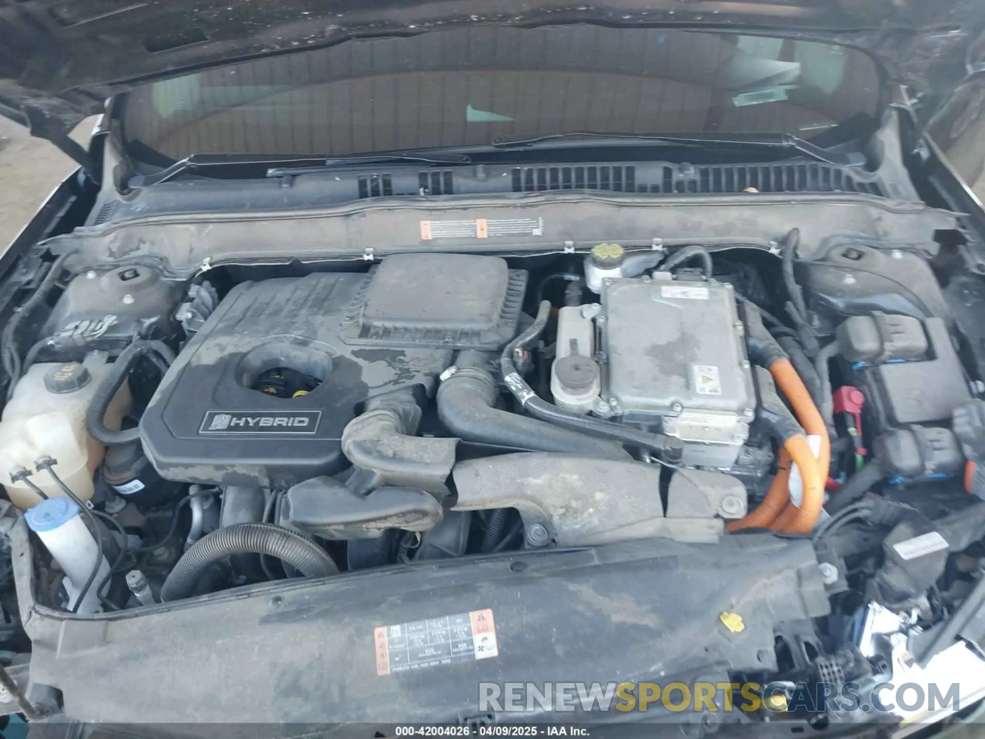 10 fotografías del automóvil dañado 3FA6P0RU8LR141324 FORD FUSION HYBRID 2020