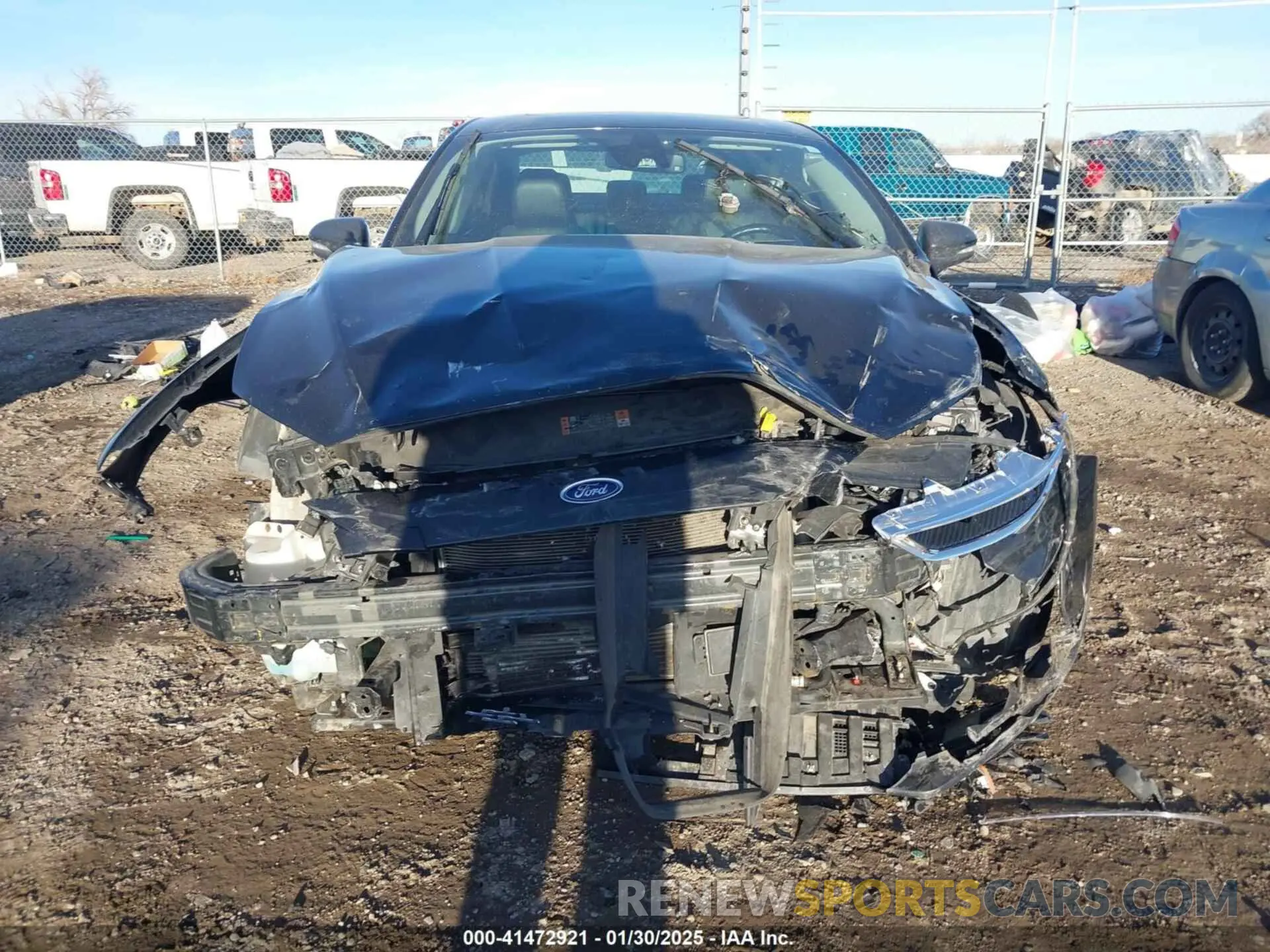 13 fotografías del automóvil dañado 3FA6P0RU9LR141476 FORD FUSION HYBRID 2020