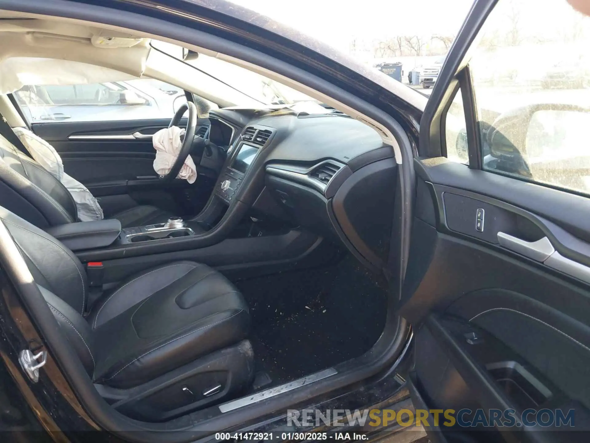 5 fotografías del automóvil dañado 3FA6P0RU9LR141476 FORD FUSION HYBRID 2020