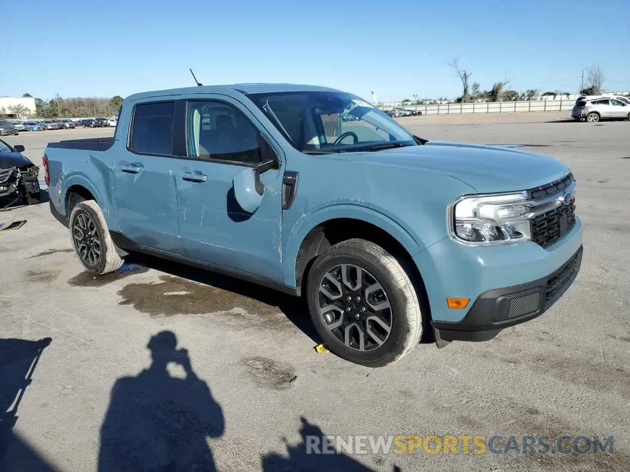 4 fotografías del automóvil dañado 3FTTW8E31NRA01064 FORD MAVERICK 2022