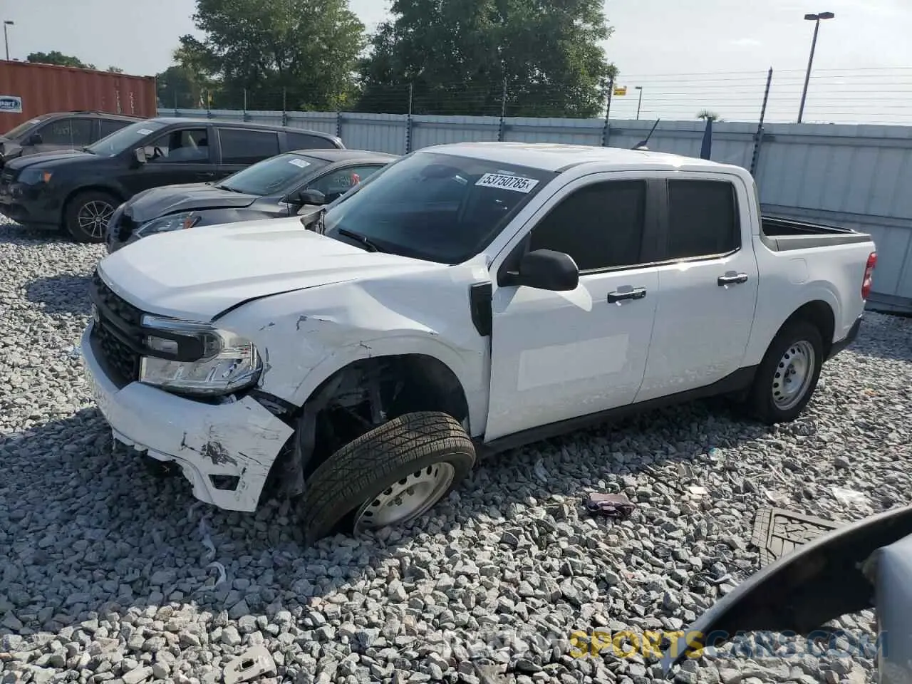 1 fotografías del automóvil dañado 3FTTW8E33NRA29643 FORD MAVERICK 2022