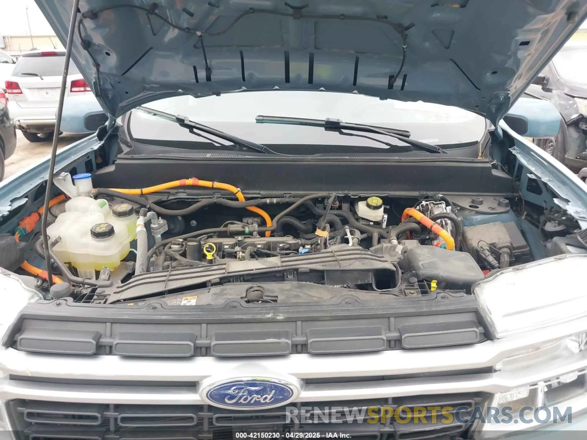 10 fotografías del automóvil dañado 3FTTW8E33NRA42540 FORD MAVERICK 2022