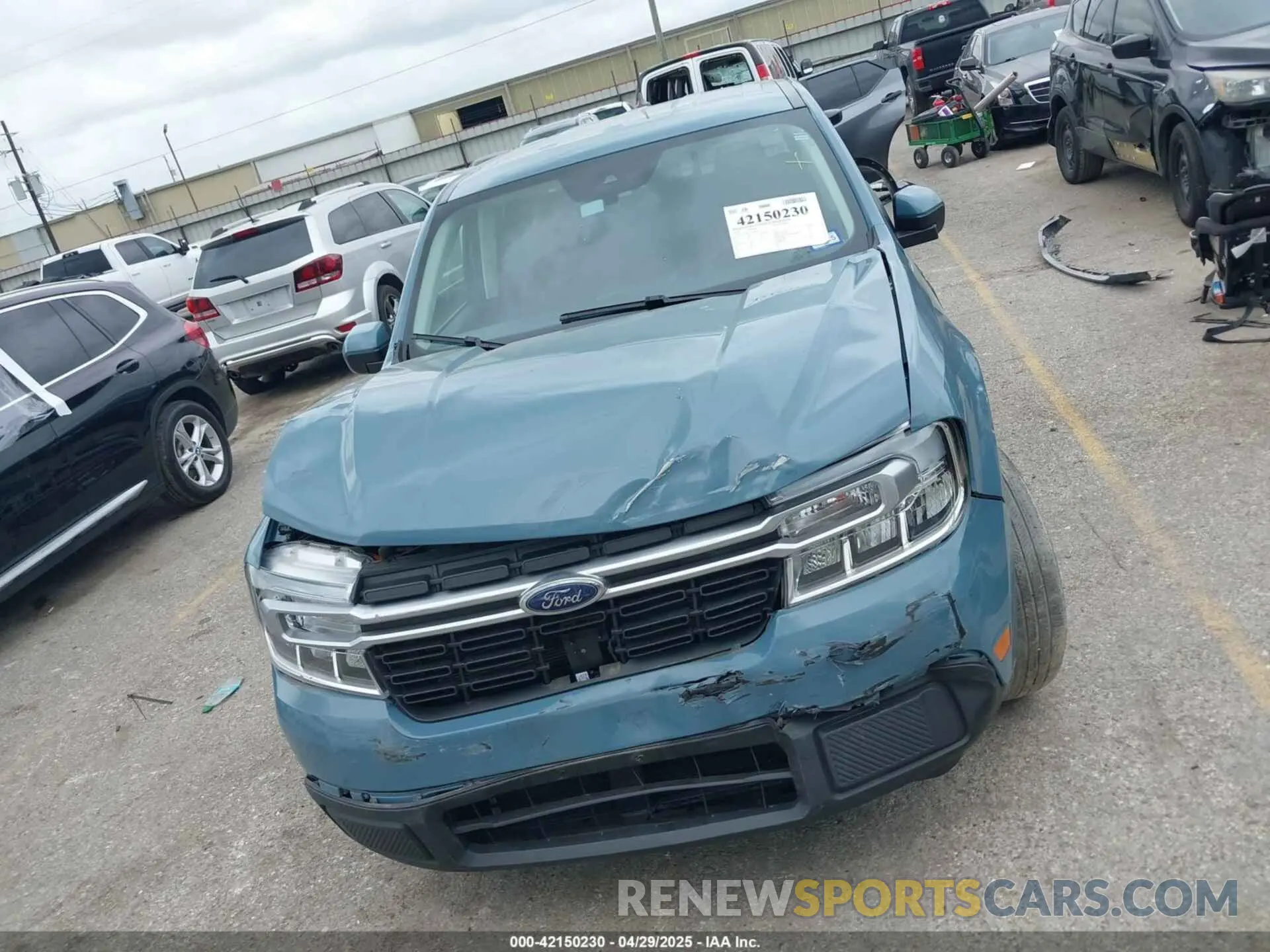 12 fotografías del automóvil dañado 3FTTW8E33NRA42540 FORD MAVERICK 2022