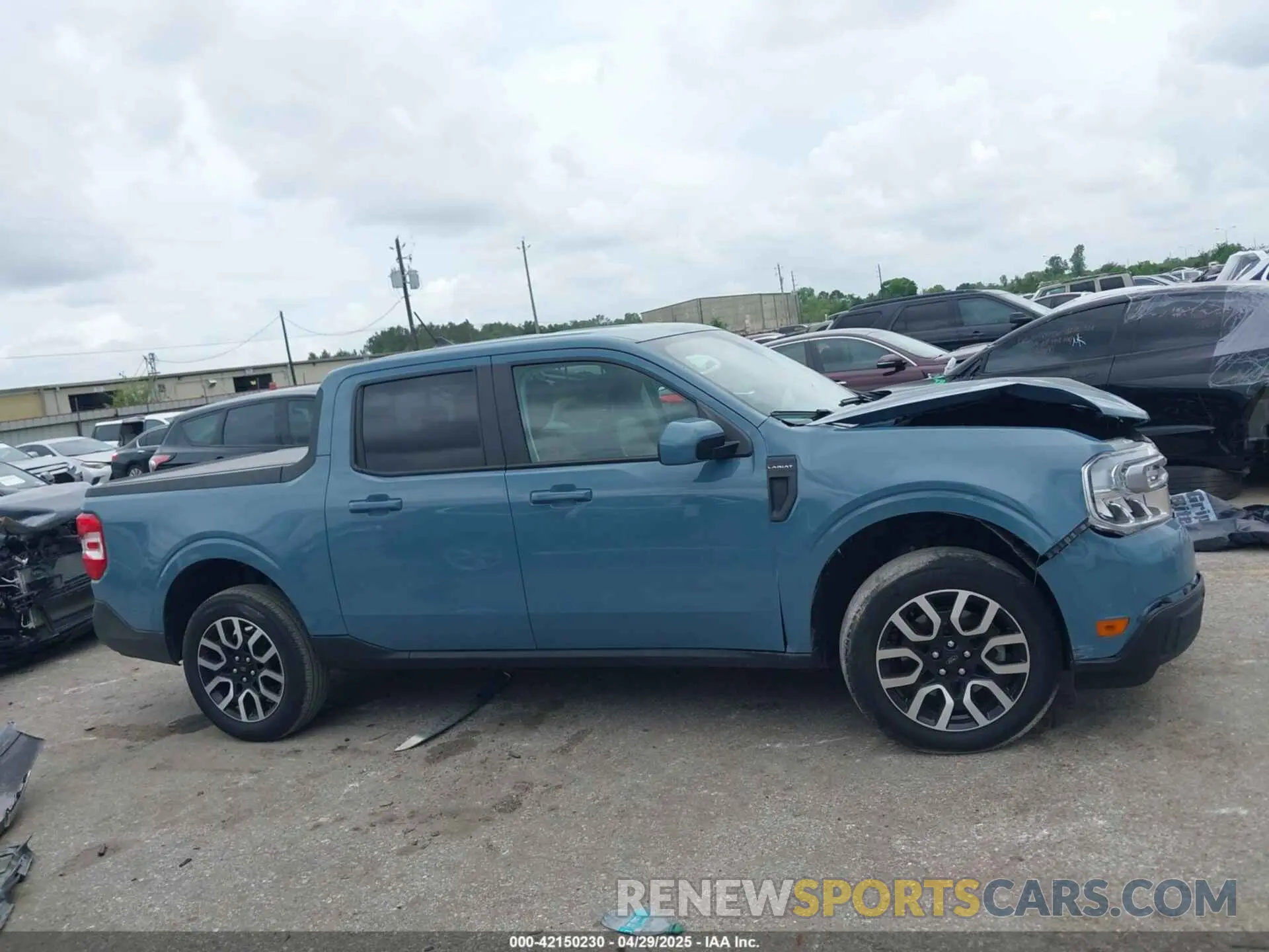 13 fotografías del automóvil dañado 3FTTW8E33NRA42540 FORD MAVERICK 2022