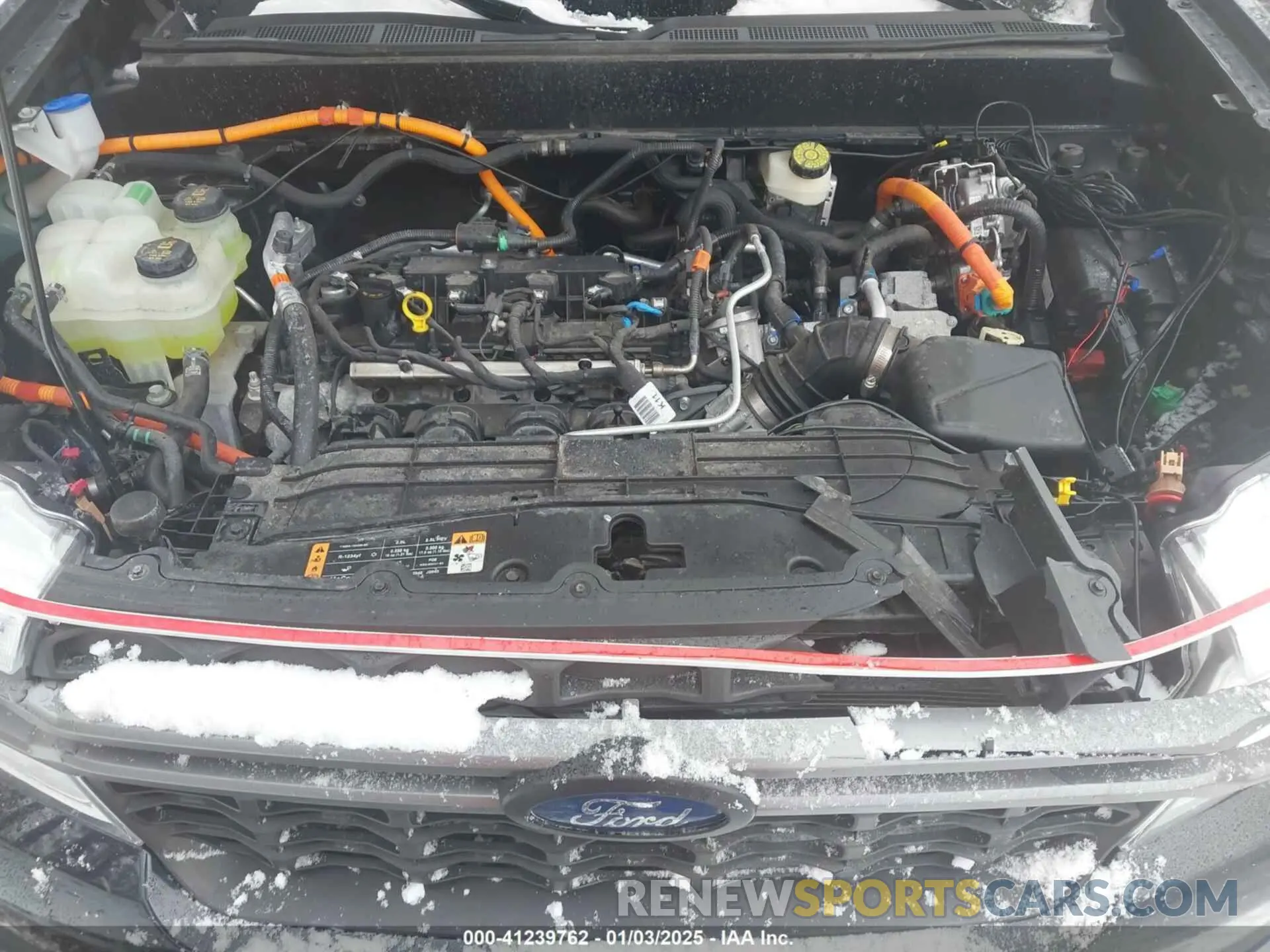 10 fotografías del automóvil dañado 3FTTW8E34NRA74042 FORD MAVERICK 2022