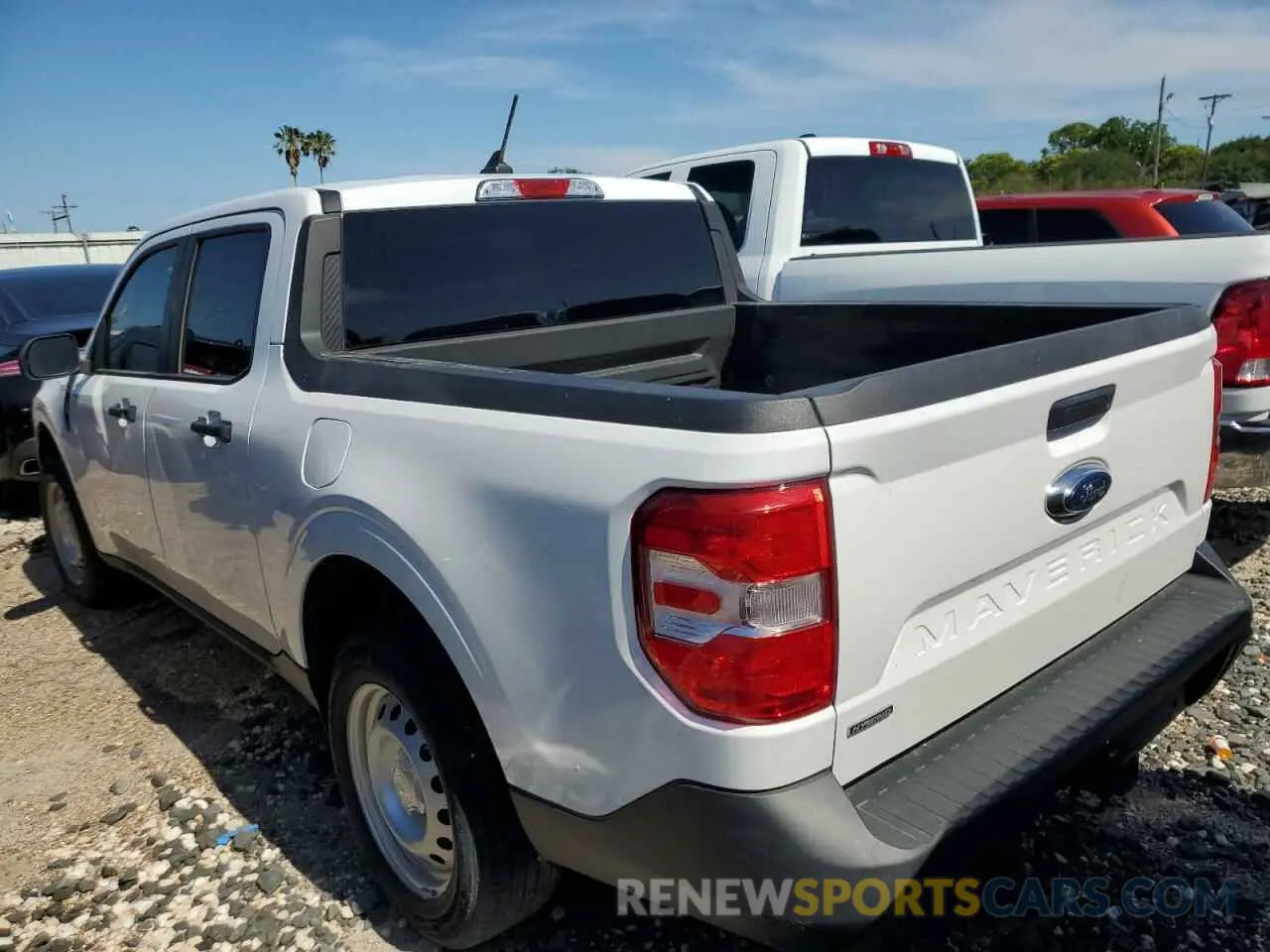 2 fotografías del automóvil dañado 3FTTW8E36NRA08205 FORD MAVERICK 2022