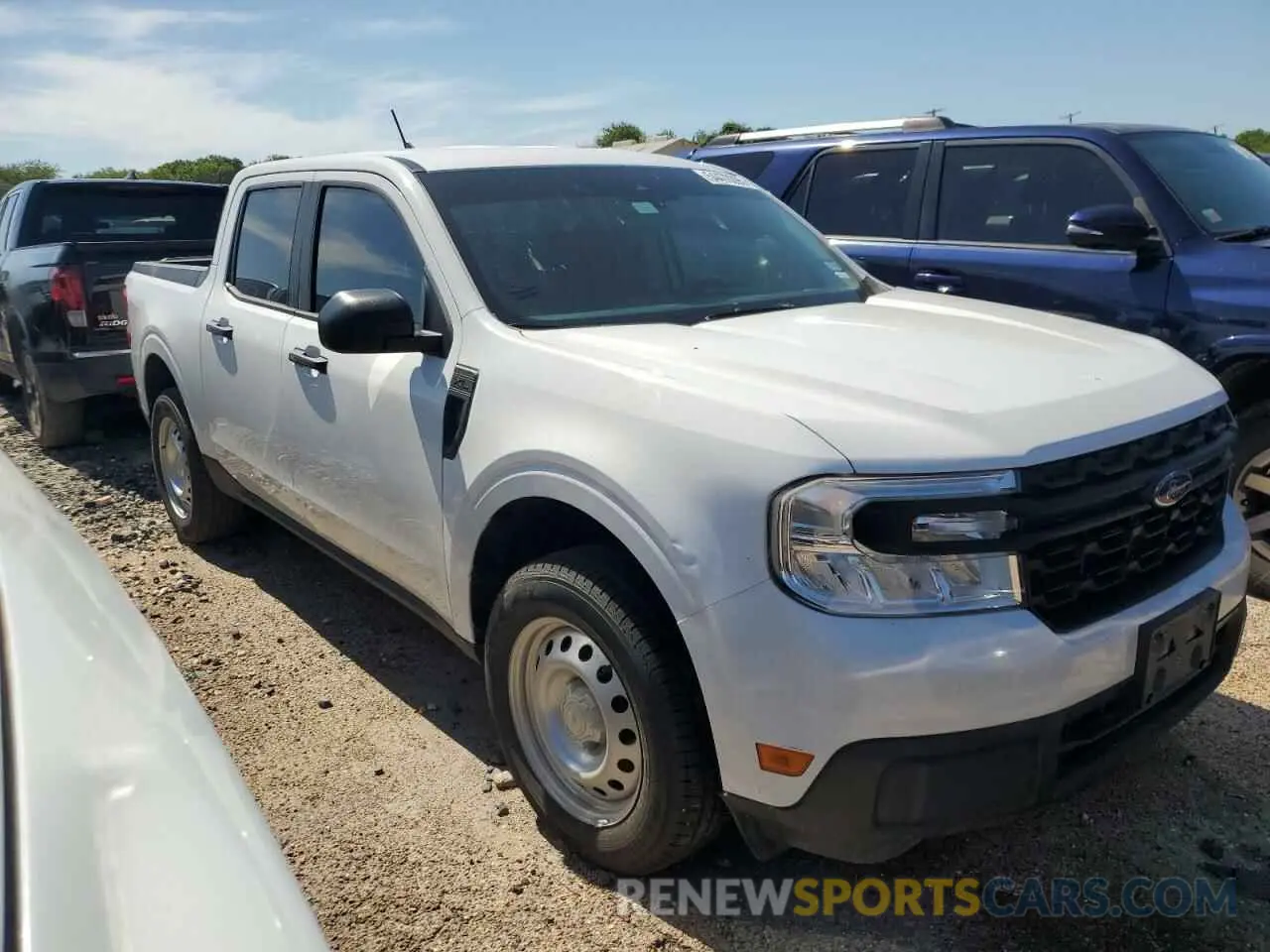 4 fotografías del automóvil dañado 3FTTW8E36NRA08205 FORD MAVERICK 2022