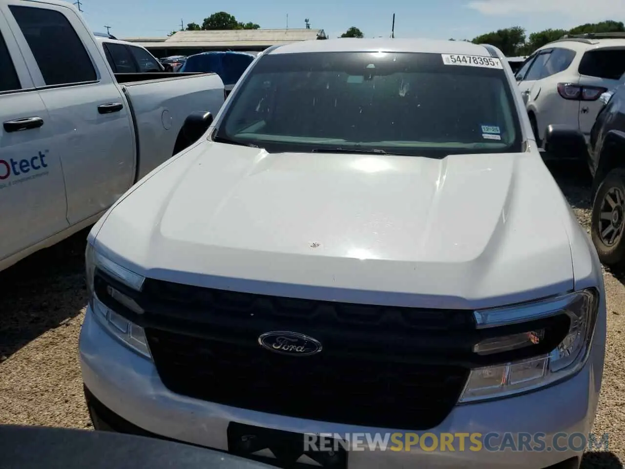 5 fotografías del automóvil dañado 3FTTW8E36NRA08205 FORD MAVERICK 2022