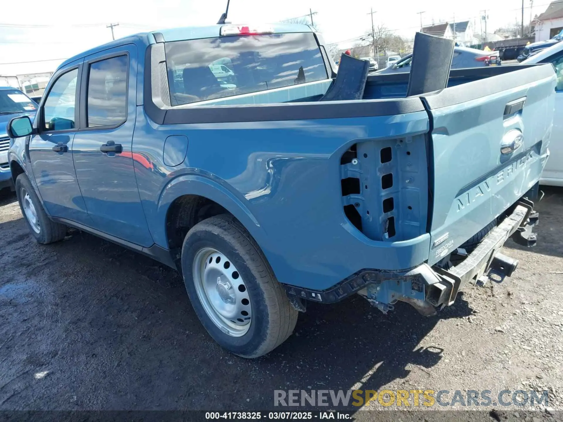 3 fotografías del automóvil dañado 3FTTW8E36NRA33167 FORD MAVERICK 2022