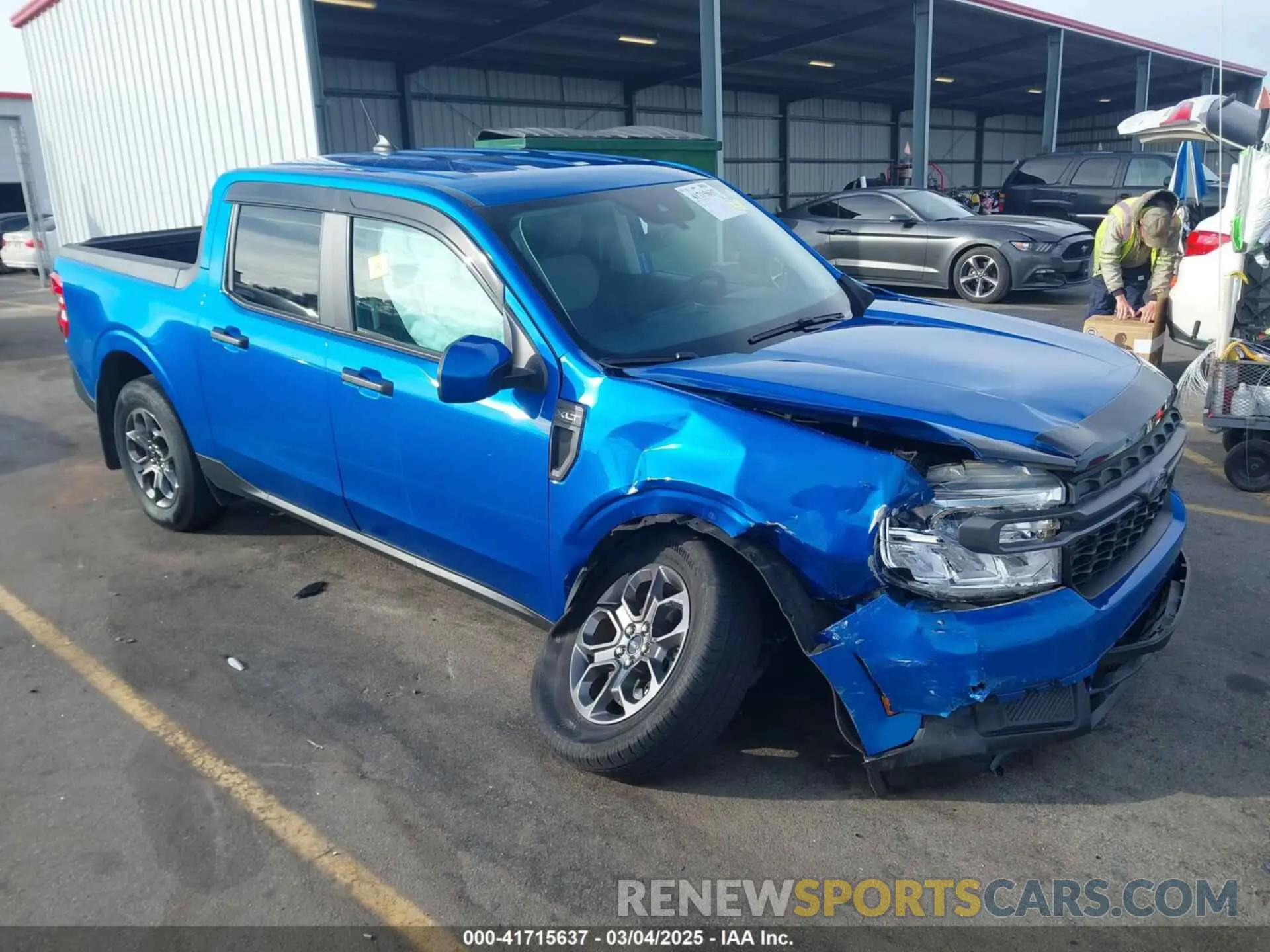 1 fotografías del automóvil dañado 3FTTW8E36NRA79498 FORD MAVERICK 2022