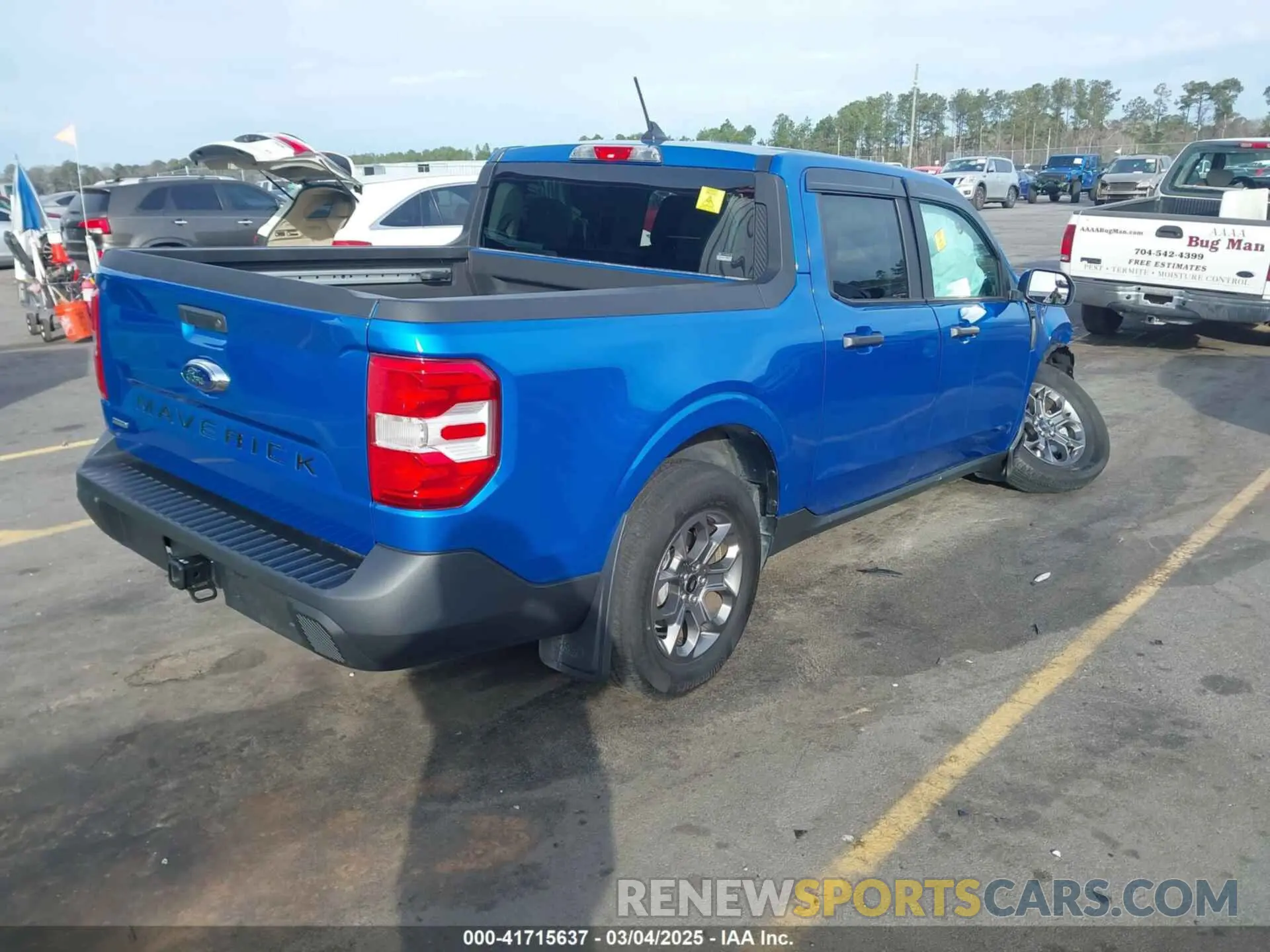 4 fotografías del automóvil dañado 3FTTW8E36NRA79498 FORD MAVERICK 2022