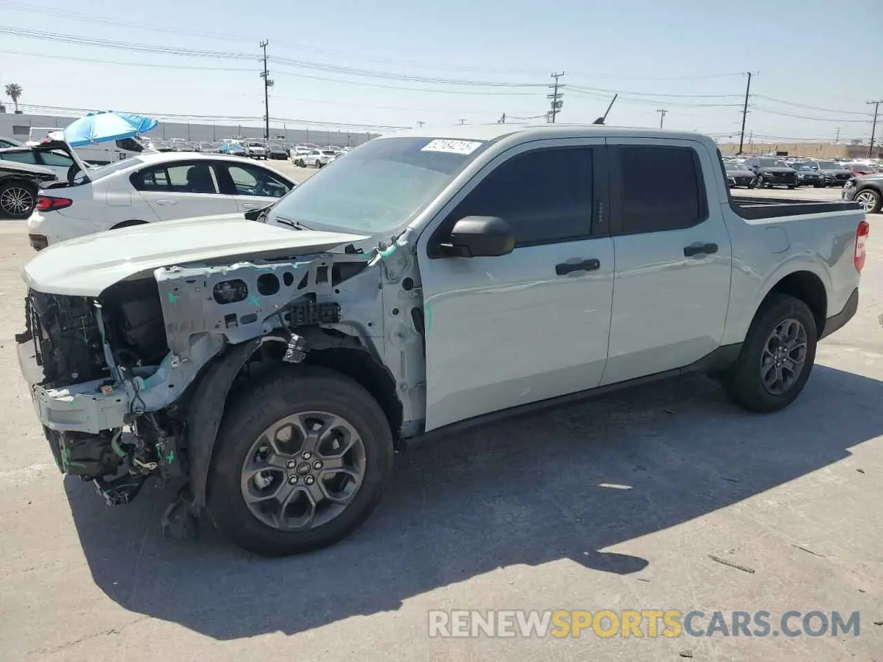 1 fotografías del automóvil dañado 3FTTW8E37NRA73161 FORD MAVERICK 2022