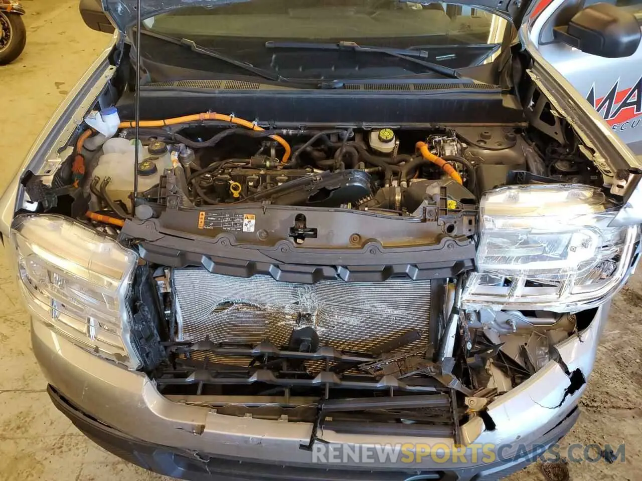 11 fotografías del automóvil dañado 3FTTW8E38NRA60452 FORD MAVERICK 2022