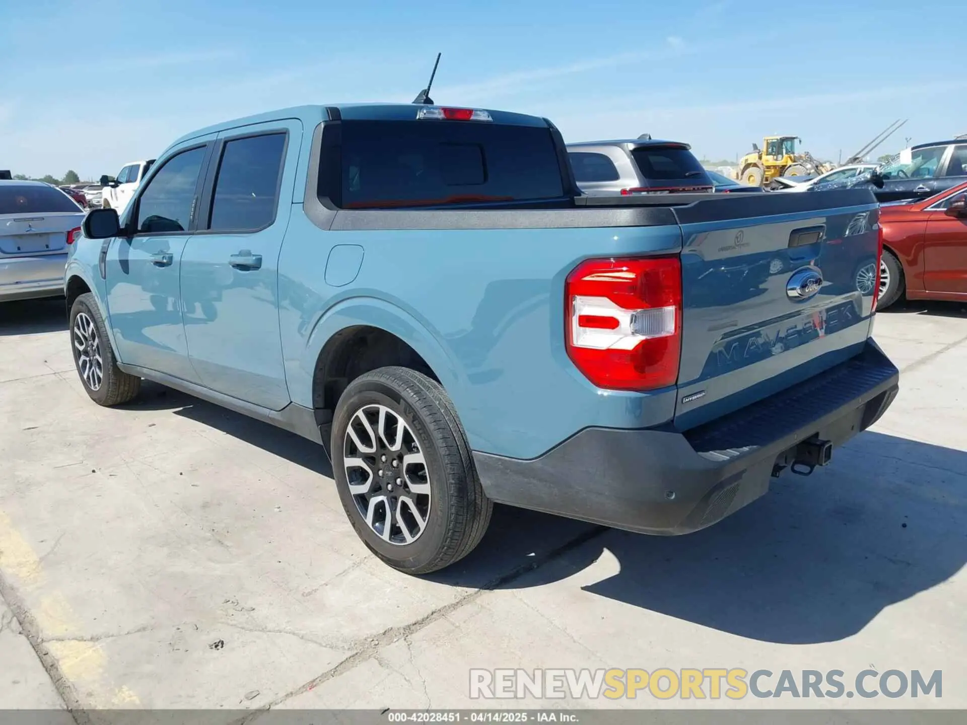 3 fotografías del automóvil dañado 3FTTW8E38NRA74240 FORD MAVERICK 2022