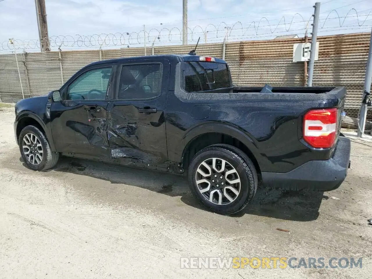 2 fotografías del automóvil dañado 3FTTW8E39NRA16279 FORD MAVERICK 2022