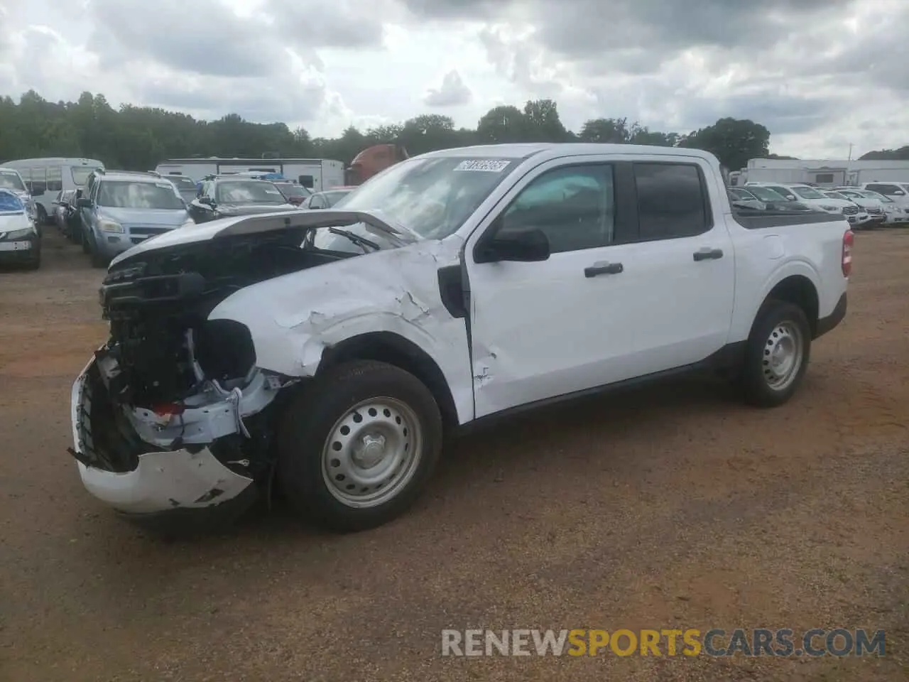 1 fotografías del automóvil dañado 3FTTW8E39NRA64655 FORD MAVERICK 2022