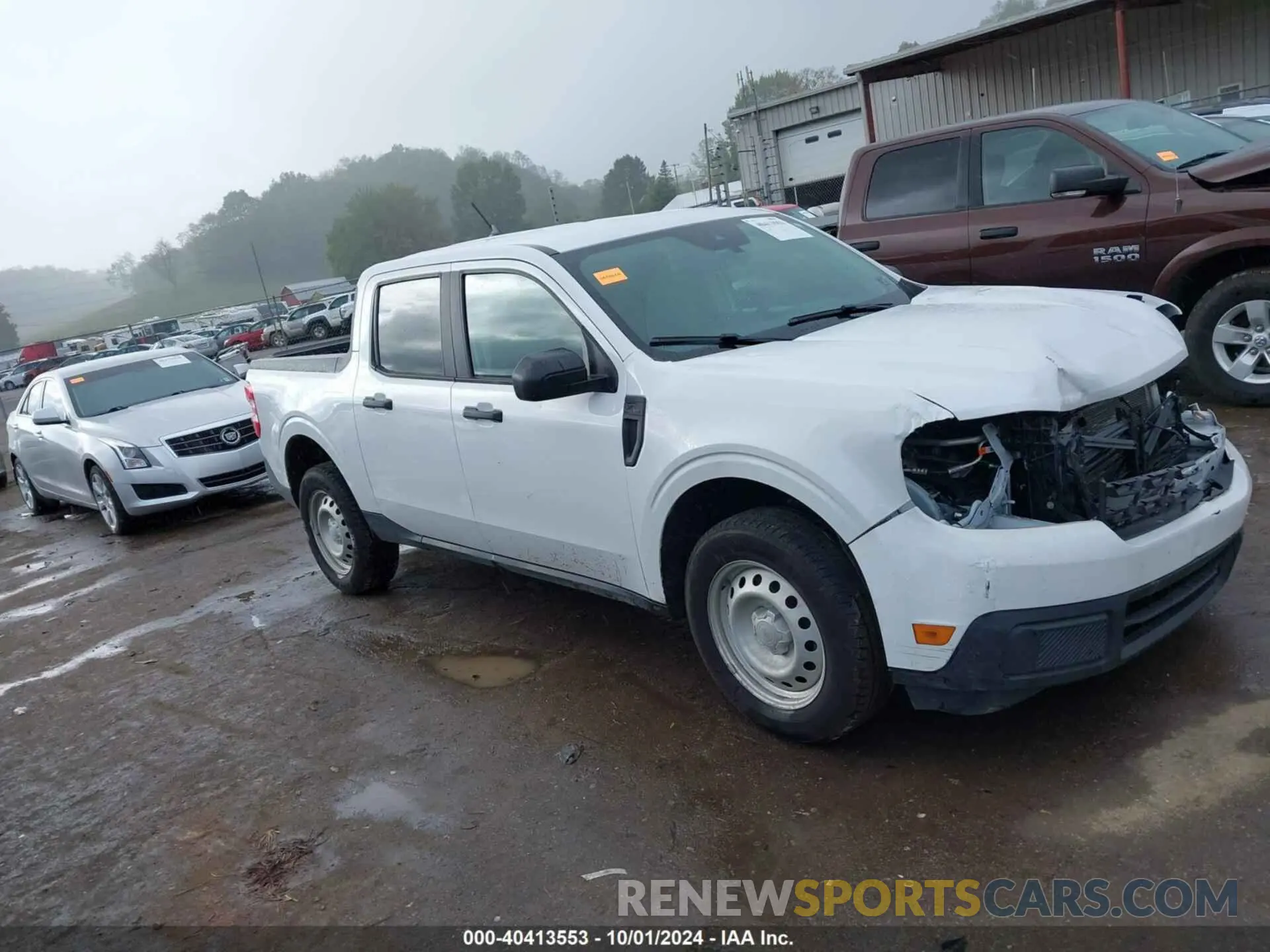 1 fotografías del automóvil dañado 3FTTW8E90NRA86368 FORD MAVERICK 2022