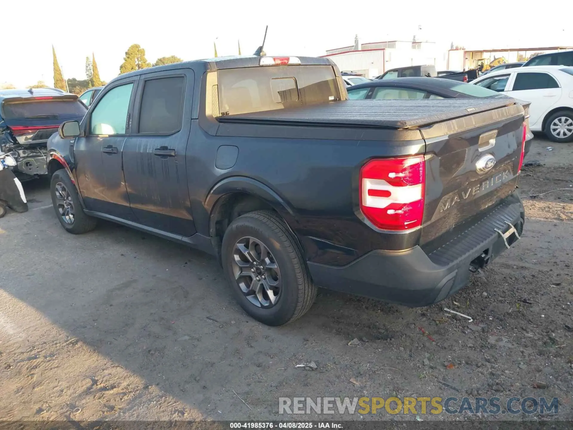3 fotografías del automóvil dañado 3FTTW8E91NRA13655 FORD MAVERICK 2022