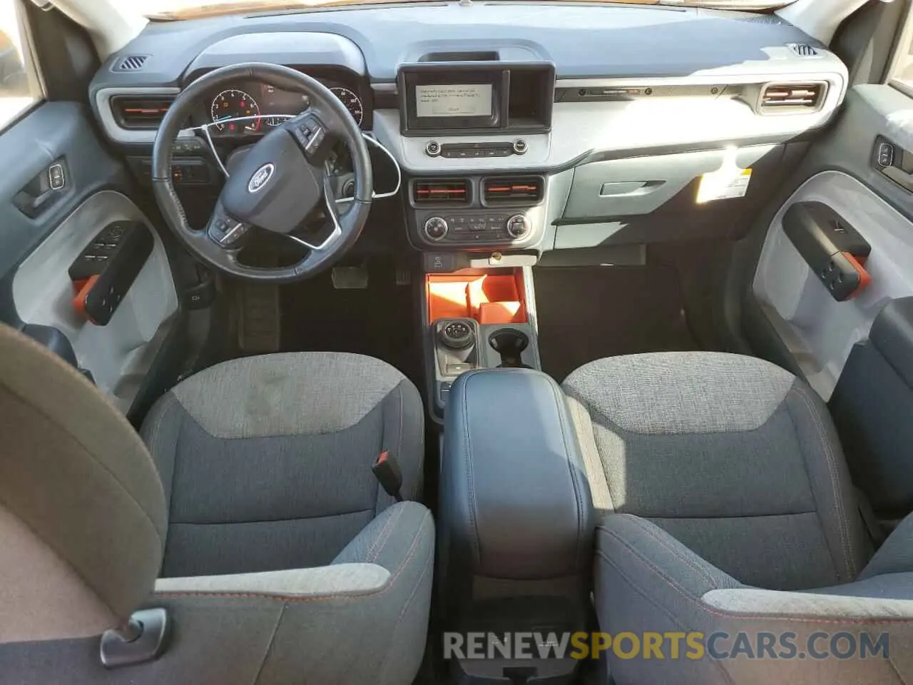 8 fotografías del automóvil dañado 3FTTW8E91NRA28673 FORD MAVERICK 2022