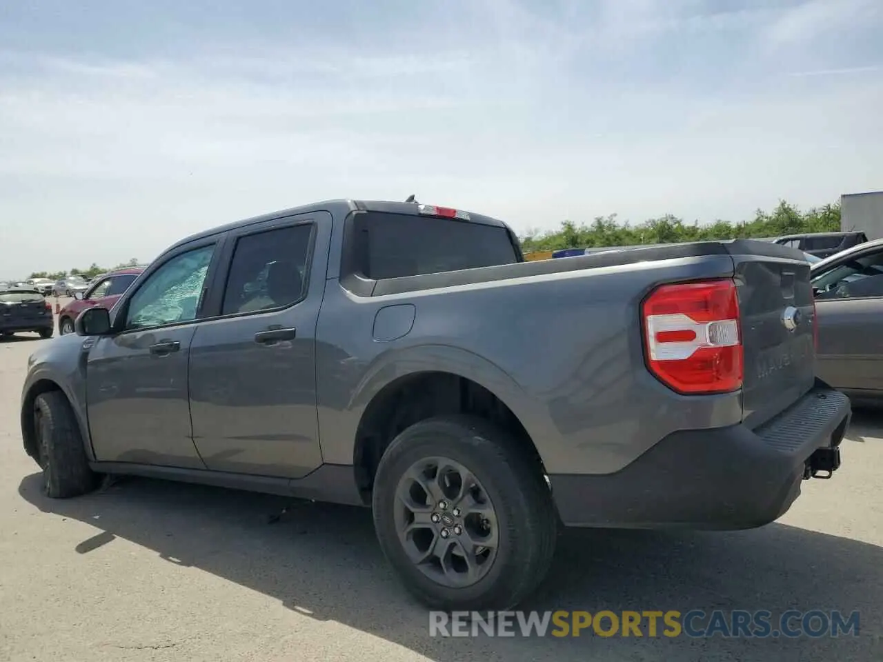 2 fotografías del automóvil dañado 3FTTW8E91NRB07146 FORD MAVERICK 2022