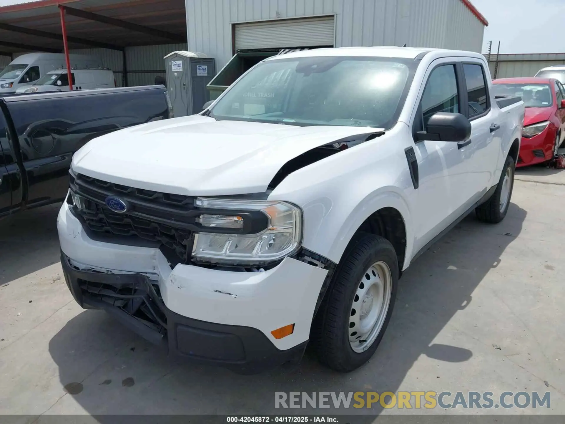 2 fotografías del automóvil dañado 3FTTW8E91NRB14212 FORD MAVERICK 2022