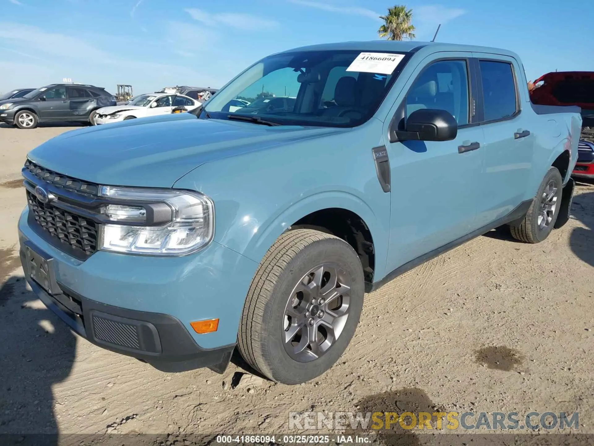 2 fotografías del automóvil dañado 3FTTW8E92NRA06696 FORD MAVERICK 2022