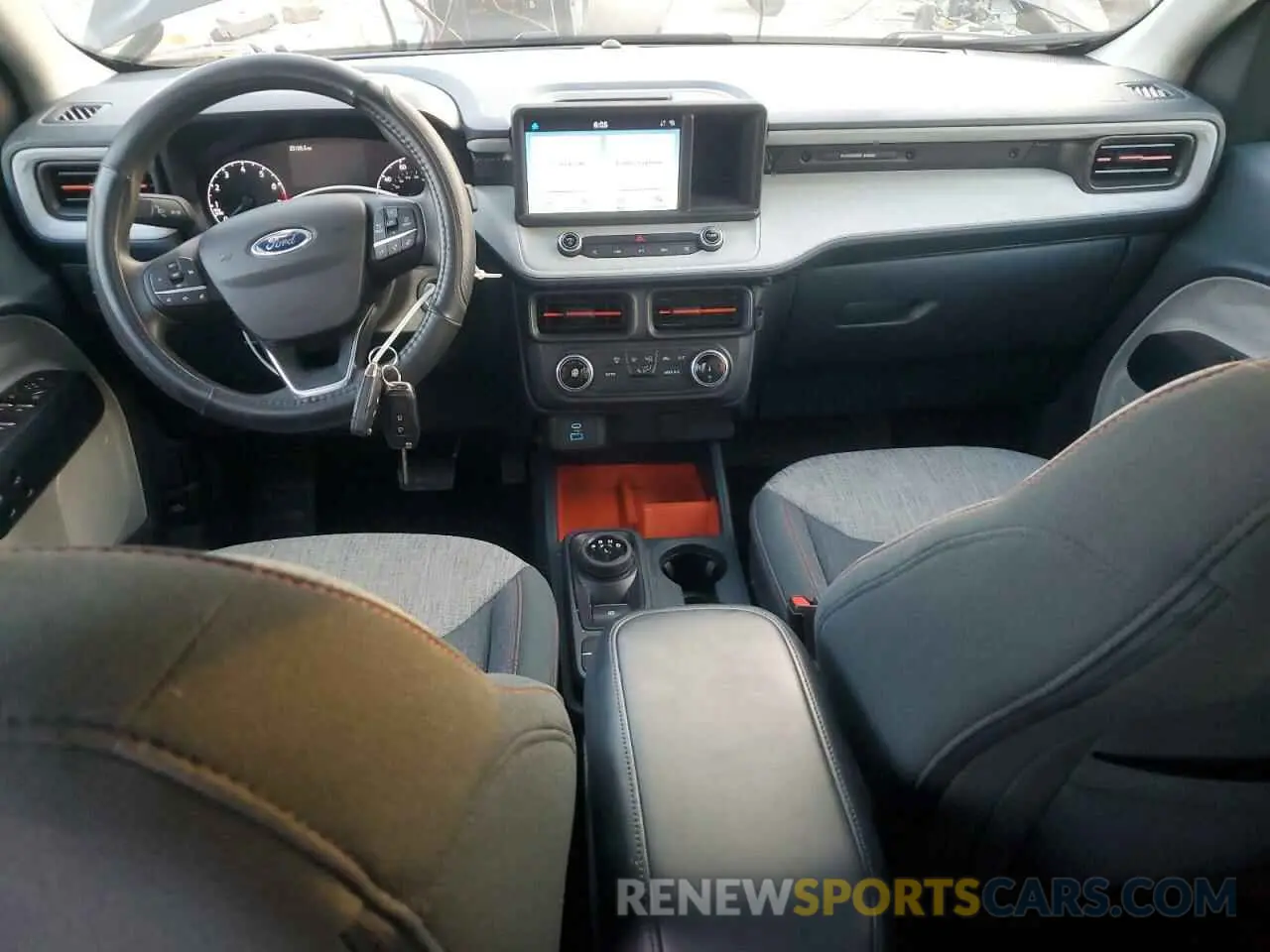 8 fotografías del automóvil dañado 3FTTW8E92NRB02893 FORD MAVERICK 2022