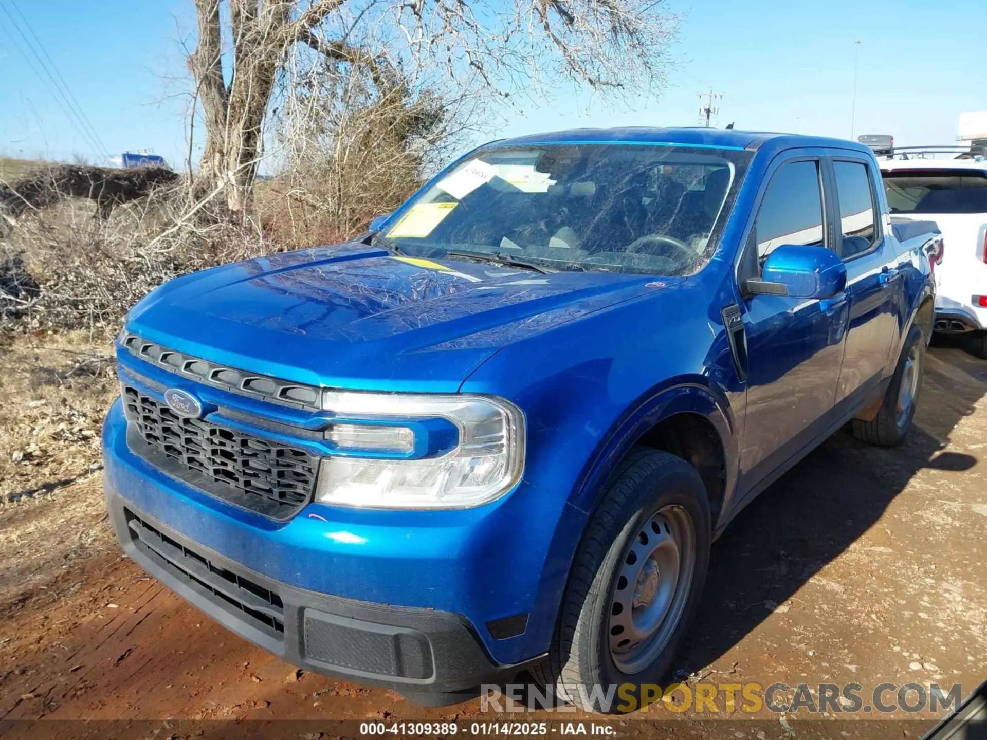 2 fotografías del automóvil dañado 3FTTW8E94NRA44236 FORD MAVERICK 2022