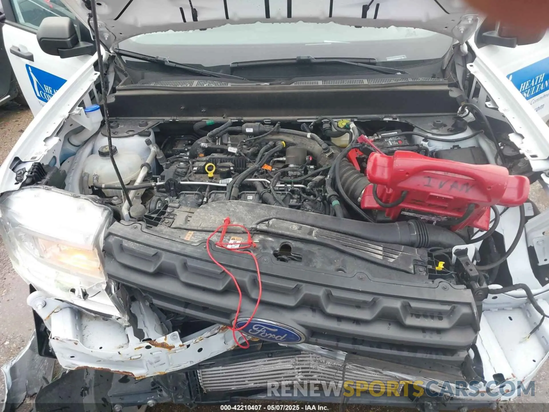 10 fotografías del automóvil dañado 3FTTW8E95NRA98984 FORD MAVERICK 2022