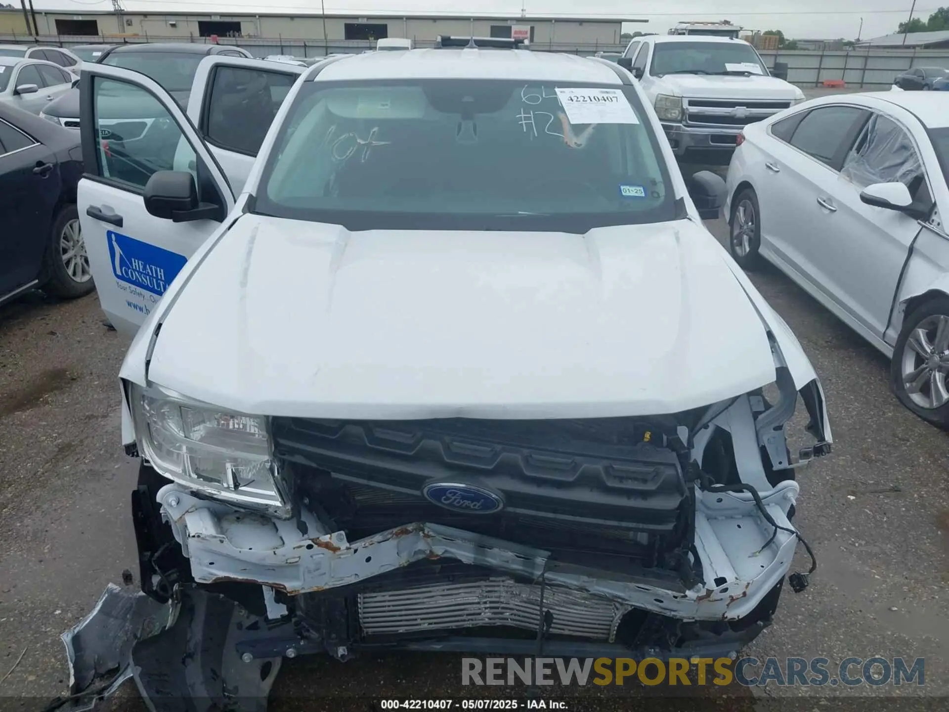 11 fotografías del automóvil dañado 3FTTW8E95NRA98984 FORD MAVERICK 2022
