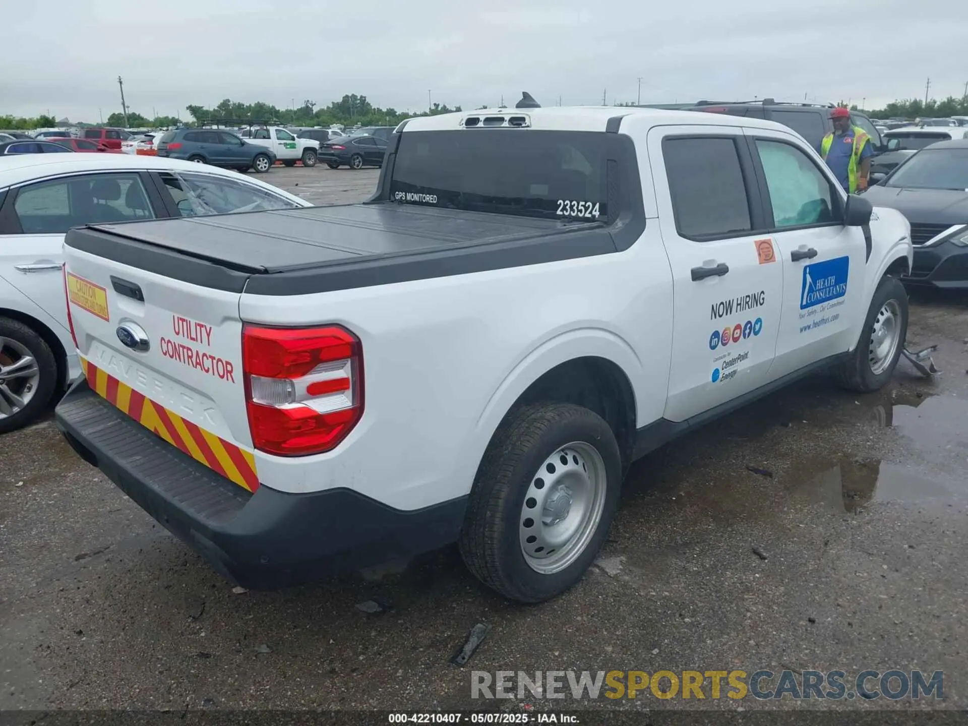 4 fotografías del automóvil dañado 3FTTW8E95NRA98984 FORD MAVERICK 2022