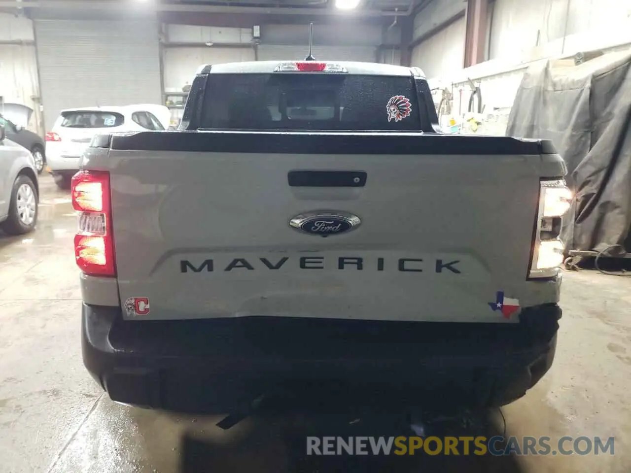 6 fotografías del automóvil dañado 3FTTW8E95NRB15279 FORD MAVERICK 2022