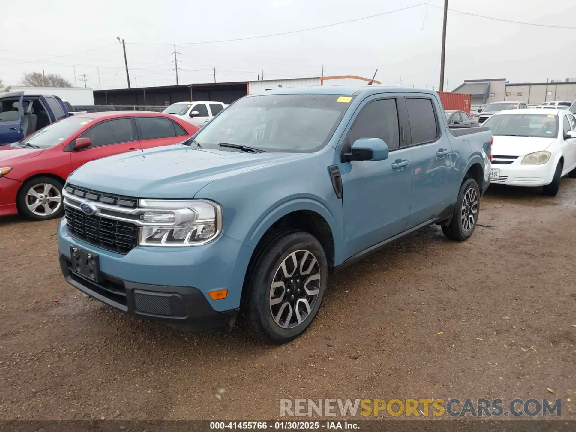 2 fotografías del automóvil dañado 3FTTW8E96NRA52211 FORD MAVERICK 2022