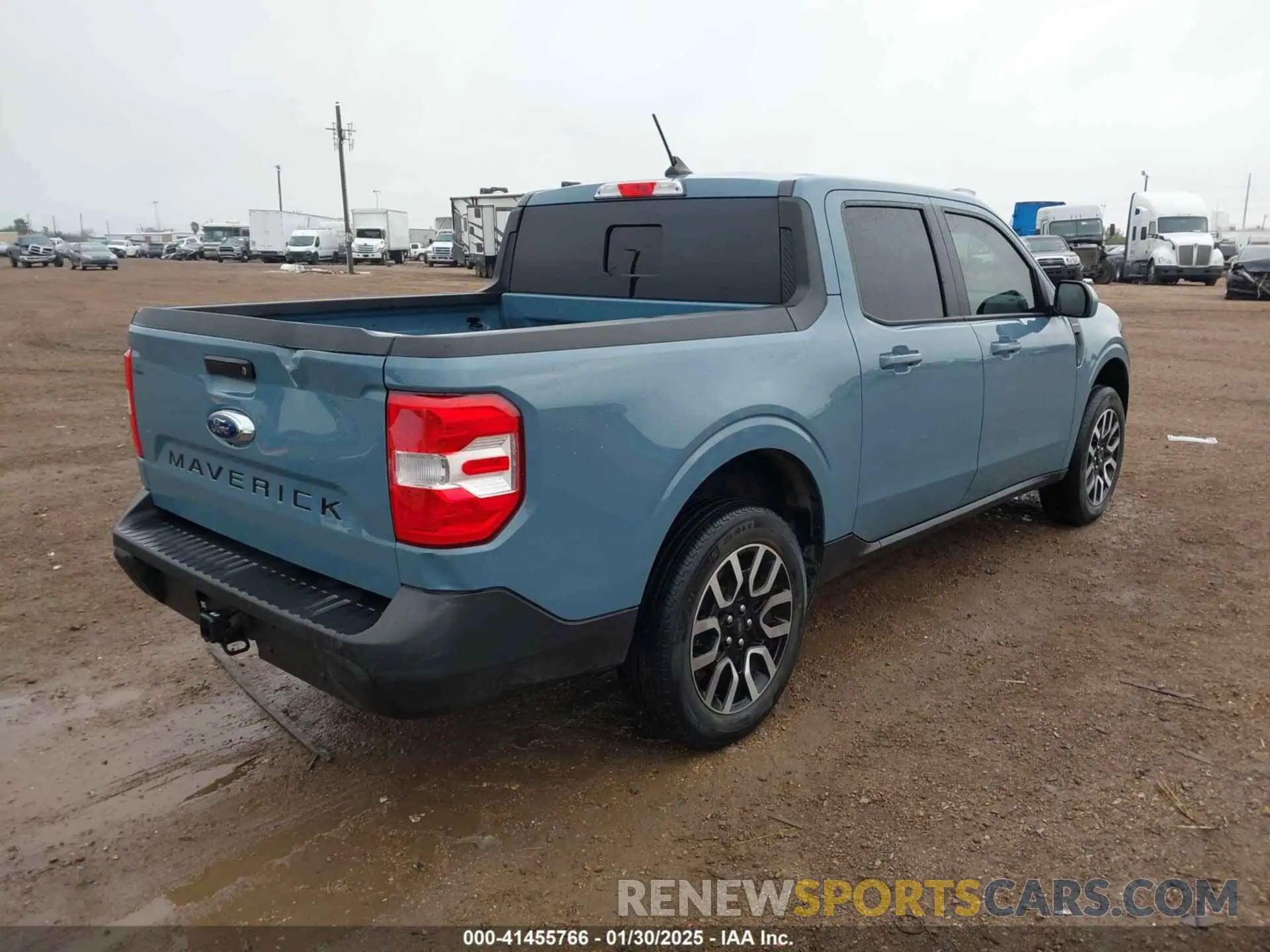 4 fotografías del automóvil dañado 3FTTW8E96NRA52211 FORD MAVERICK 2022