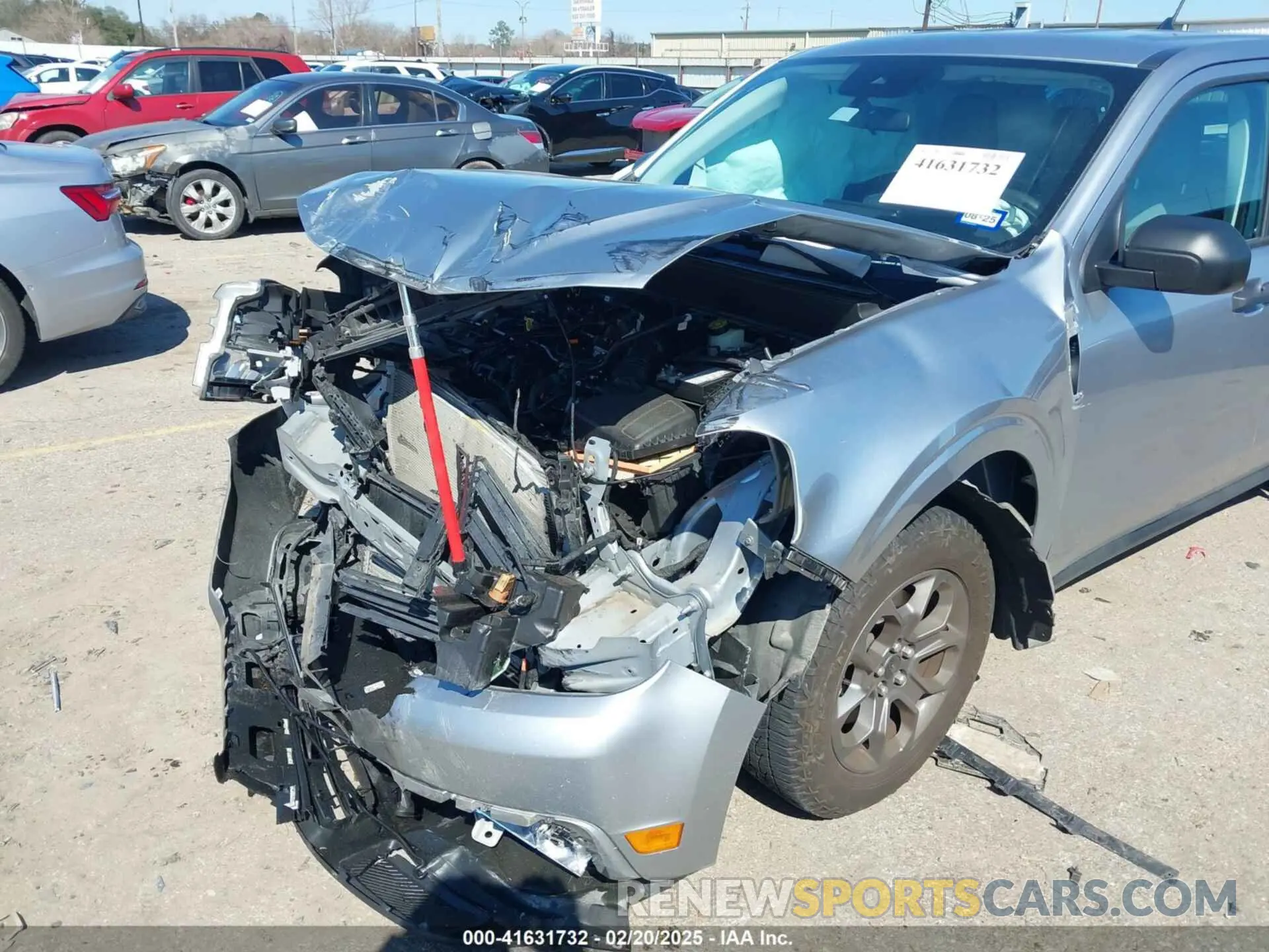 6 fotografías del automóvil dañado 3FTTW8E97NRA59183 FORD MAVERICK 2022