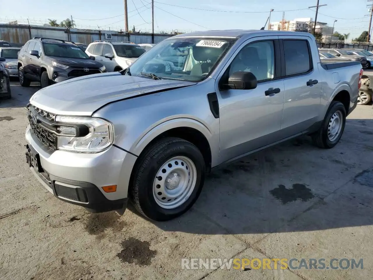 1 fotografías del automóvil dañado 3FTTW8E98NRA40352 FORD MAVERICK 2022