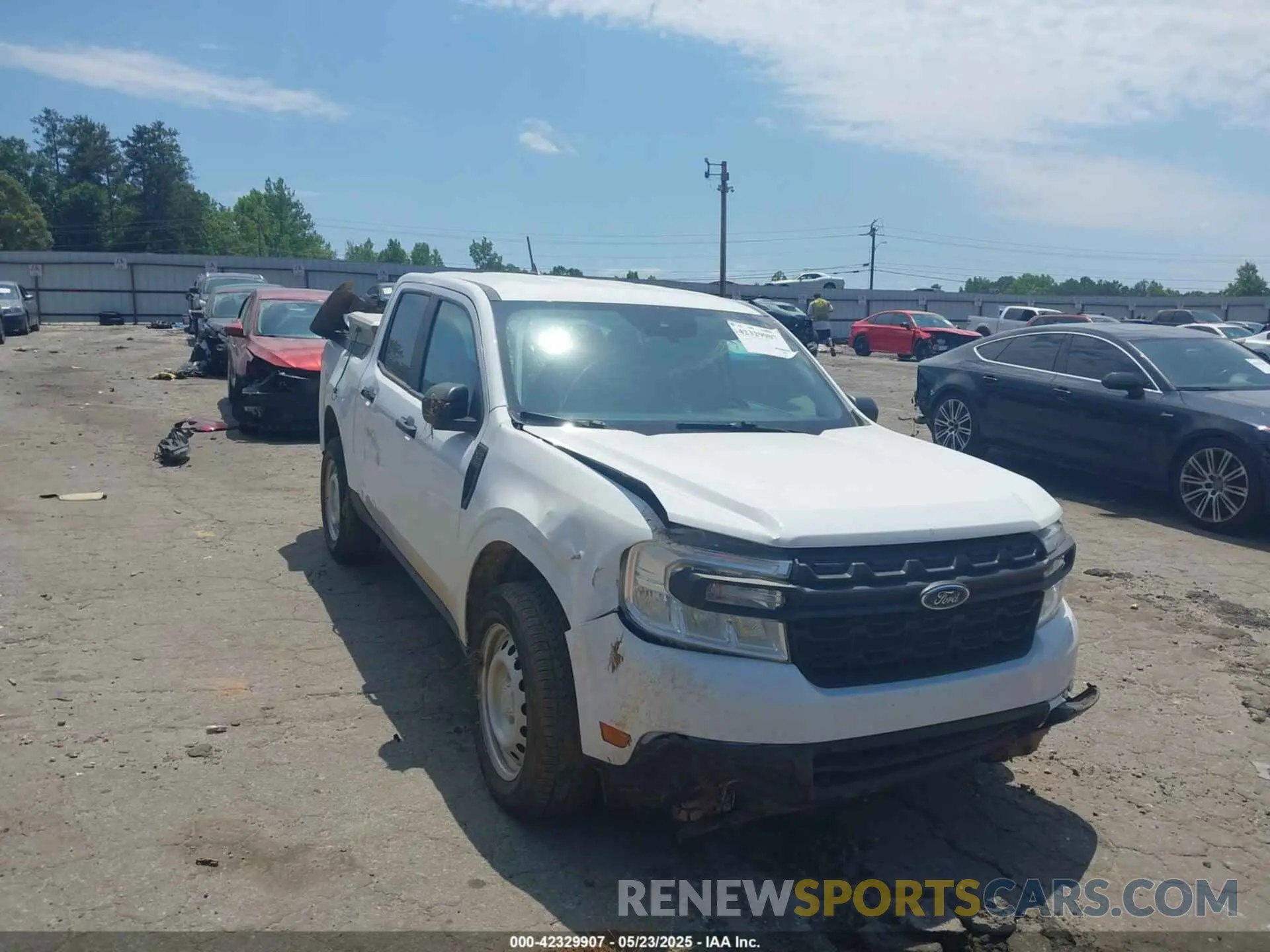 1 fotografías del automóvil dañado 3FTTW8E99NRA81458 FORD MAVERICK 2022