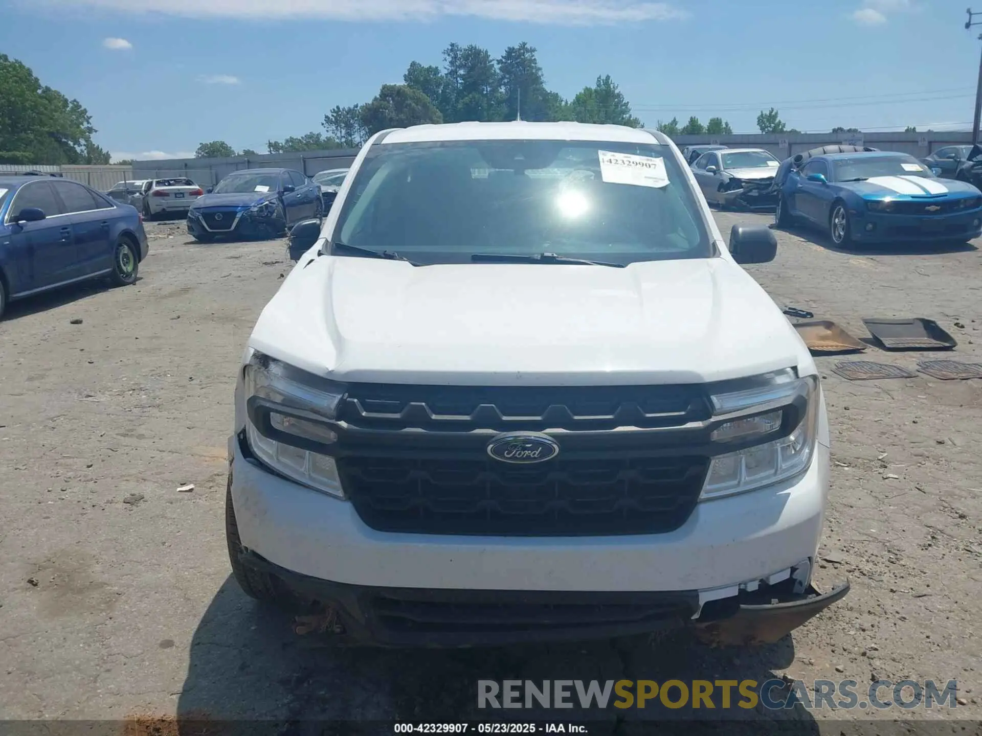 12 fotografías del automóvil dañado 3FTTW8E99NRA81458 FORD MAVERICK 2022