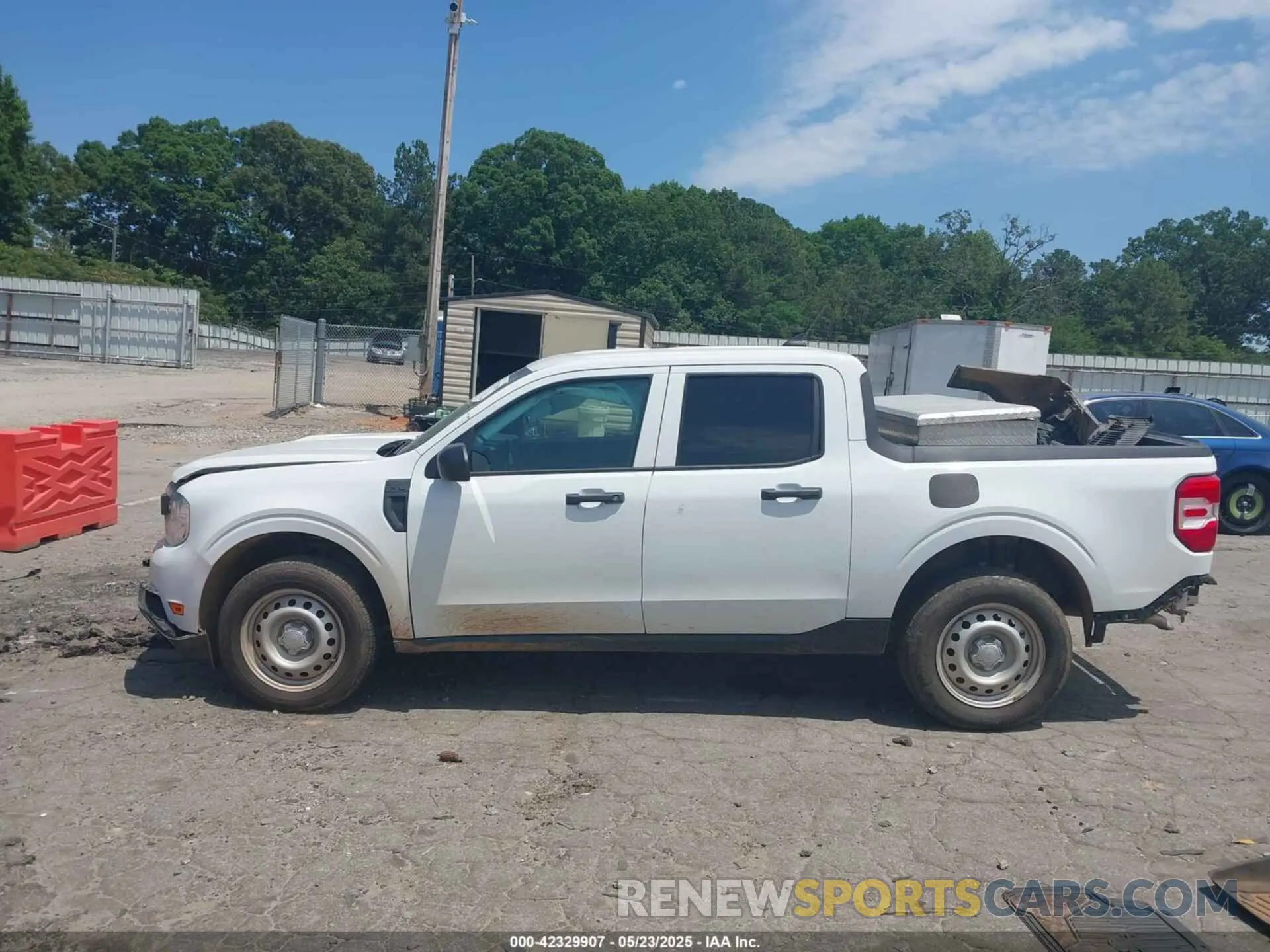 14 fotografías del automóvil dañado 3FTTW8E99NRA81458 FORD MAVERICK 2022