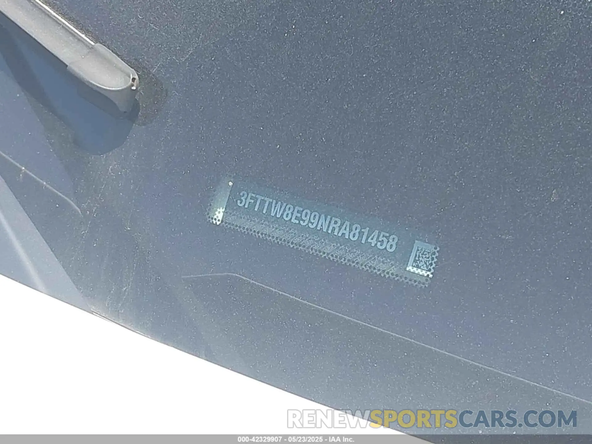 9 fotografías del automóvil dañado 3FTTW8E99NRA81458 FORD MAVERICK 2022