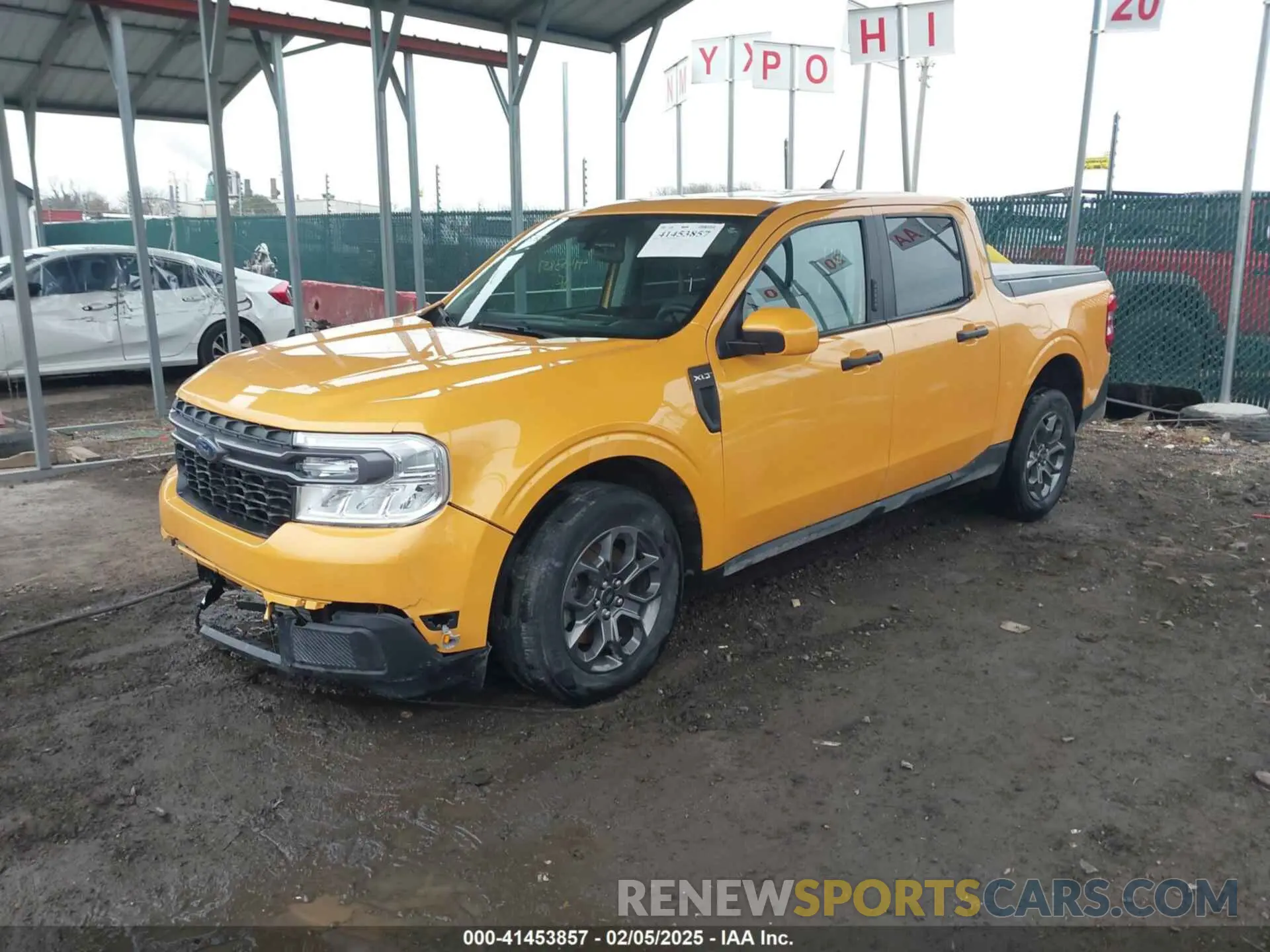 2 fotografías del automóvil dañado 3FTTW8F90NRA89835 FORD MAVERICK 2022