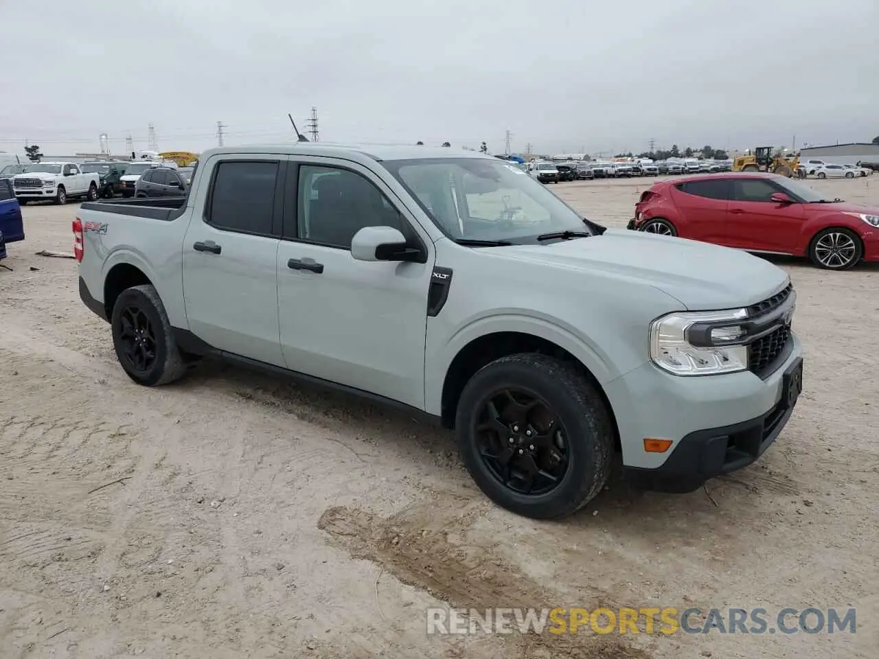 4 fotografías del automóvil dañado 3FTTW8F92NRA28986 FORD MAVERICK 2022