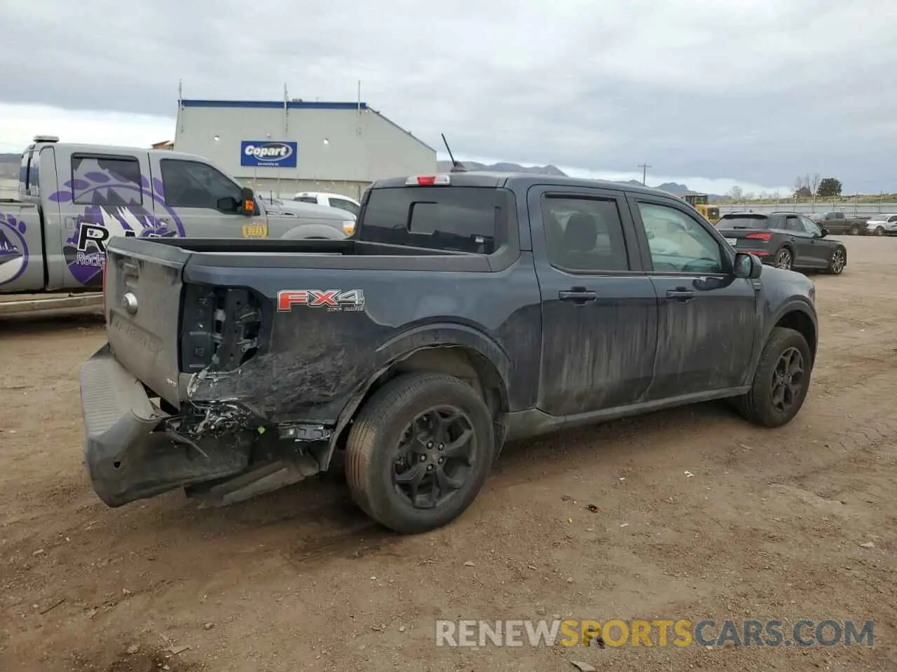 3 fotografías del automóvil dañado 3FTTW8F92NRA88380 FORD MAVERICK 2022